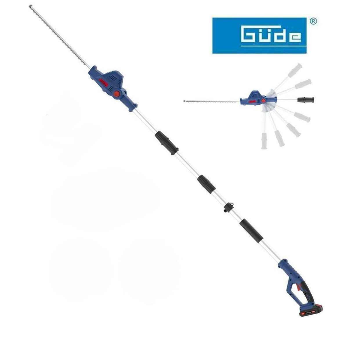 Güde TeleskopHeckenschere GÜDE Akku Teleskop Heckenschere HST 18 ohne