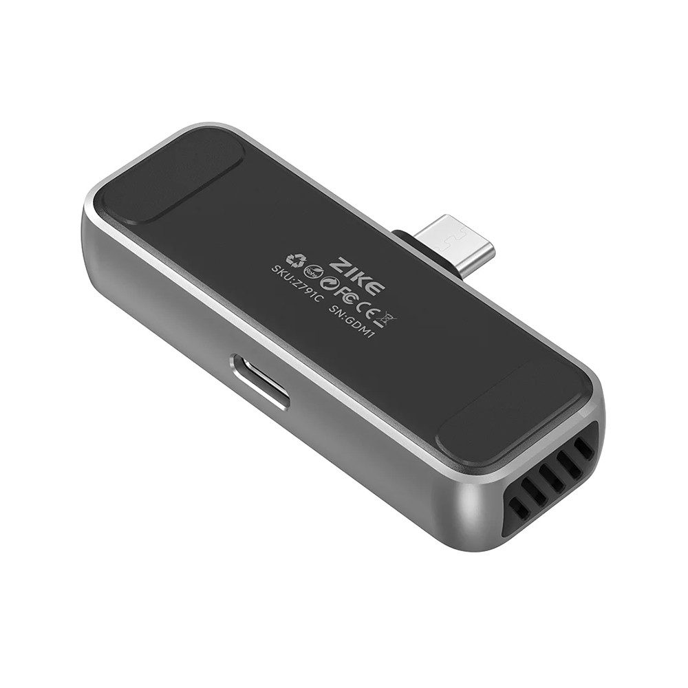 ZIKE Z791C USB-C-Magnetisches Erweiterungsspeicher externer Speicher (2048 GB, 990 MB/s Lesegeschwindigkeit, 4K/120fps, bis zu 2 TB, für die iPhone 16/15-Serie)
