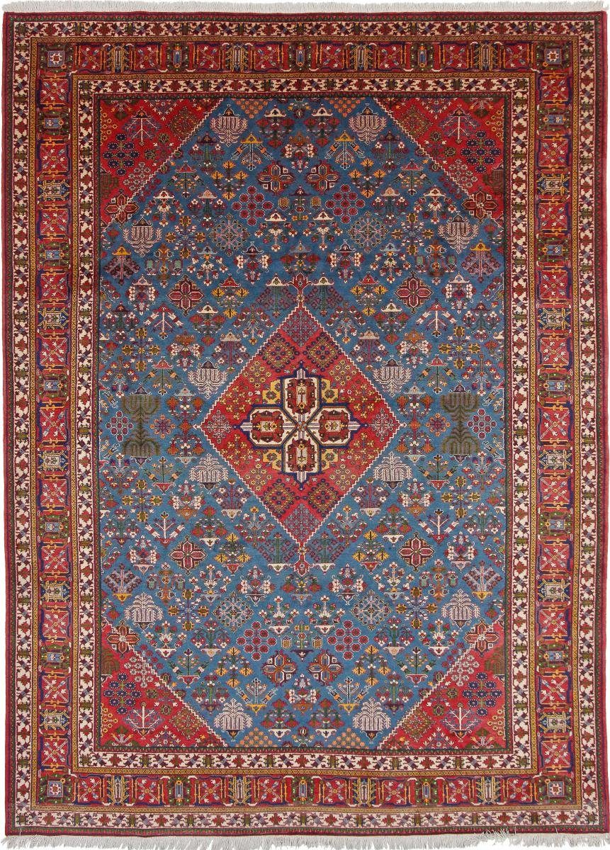 8 rechteckig, Orientteppich Nain / mm Orientteppich Khosroabad Perserteppich, Trading, 264x360 Höhe: Handgeknüpfter