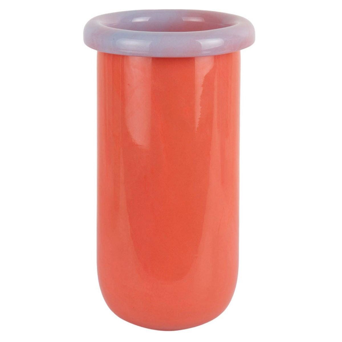 Present Time Dekovase Vase Plegado Orange Lila (25,3cm)