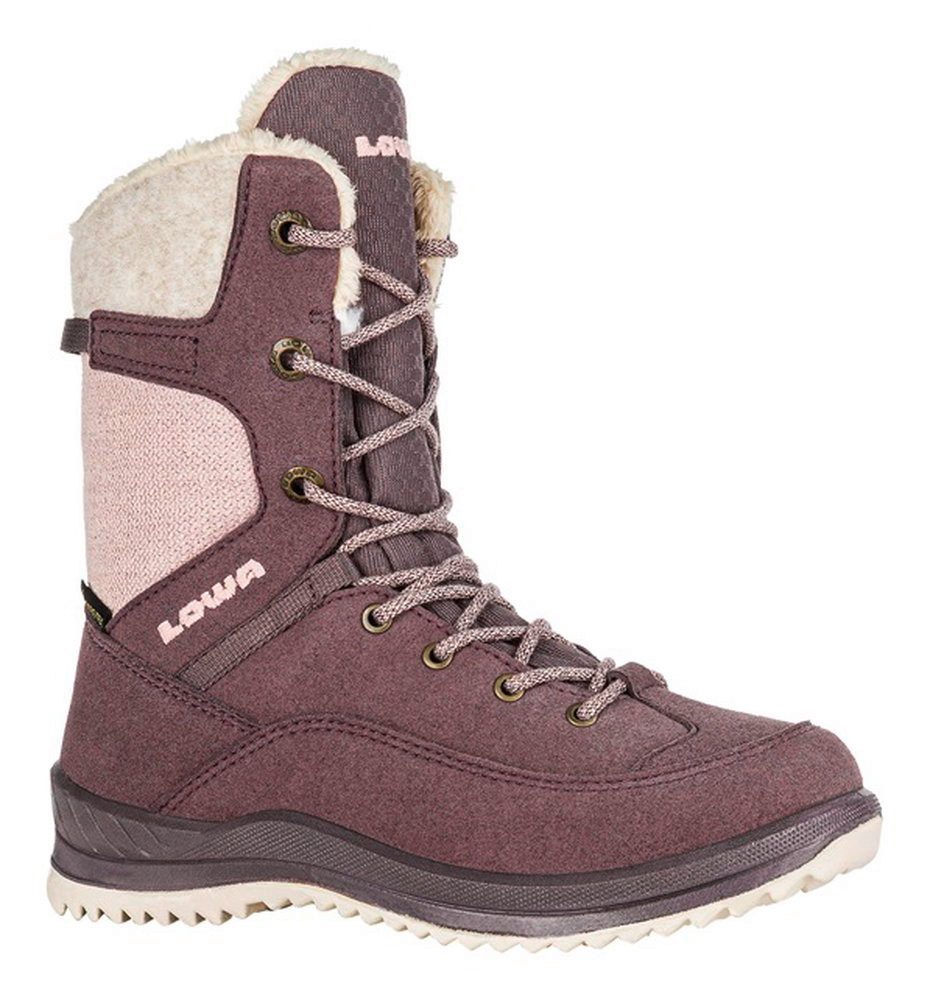 Lowa Bianca High GTX (Veloursleder/Textil, wasserdicht) altrosa/rosa Kinder Winterstiefel