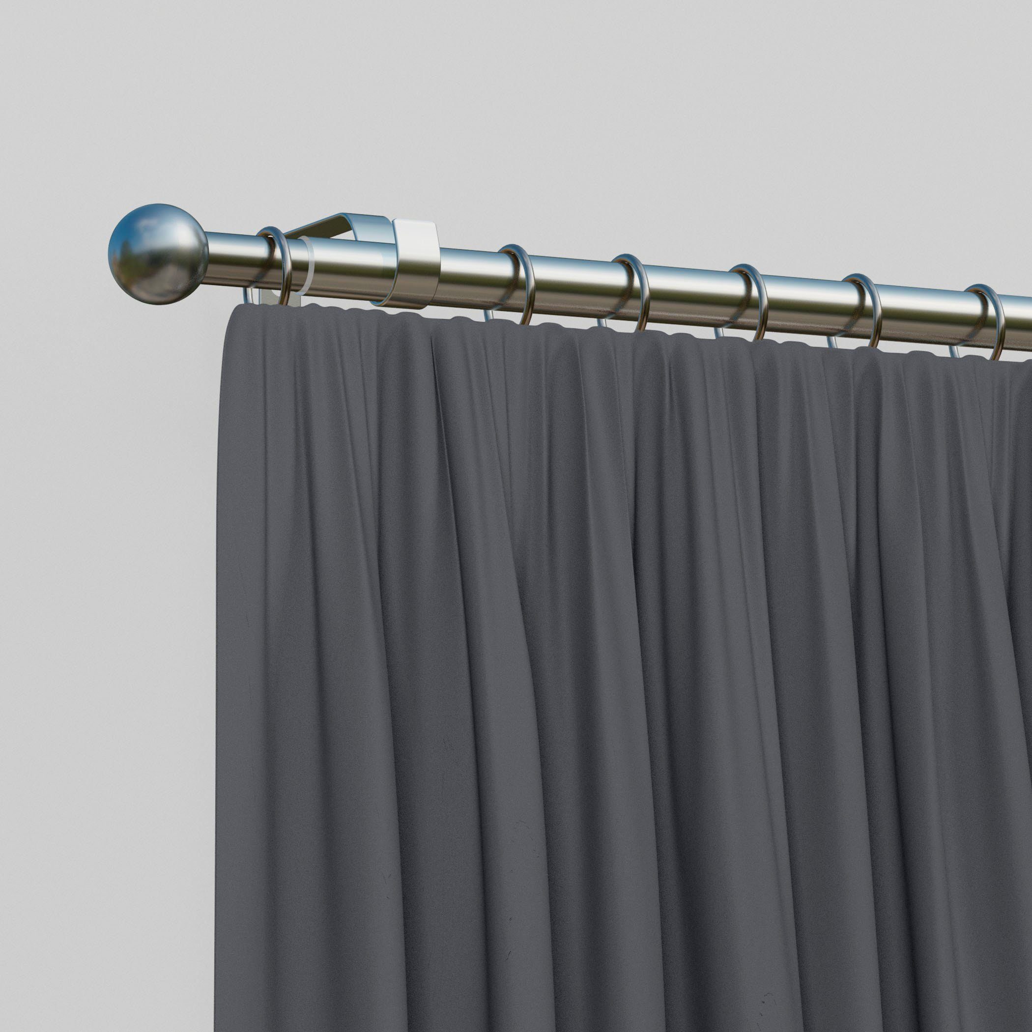 indeko Gardinenstange Formentor, Ø 10 mm, 1-läufig, ausziehbar, verschraubt günstig online kaufen