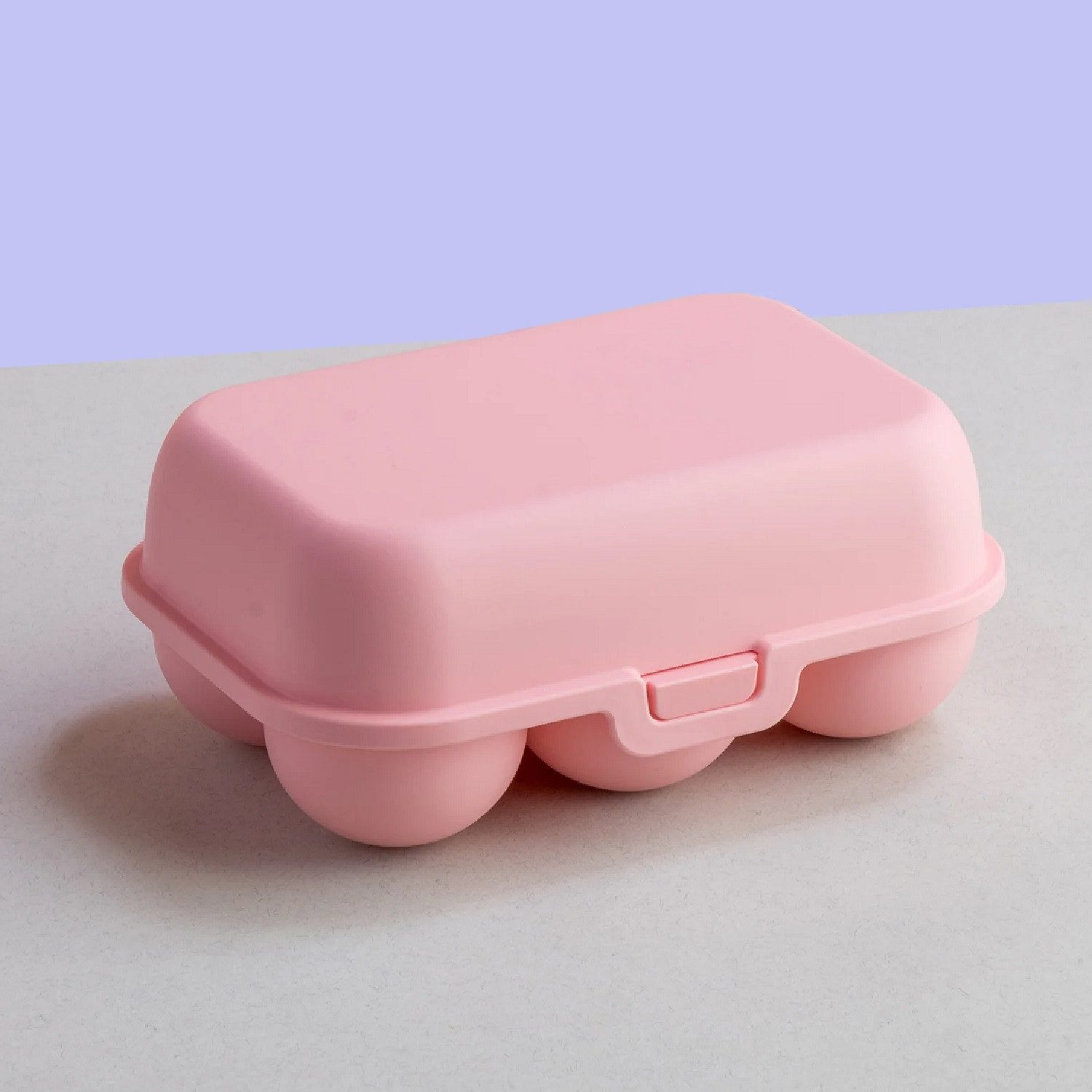 KOZIOL Eierkorb Eierbox Eggs To Go Mini, sweet pink, Kunststoff