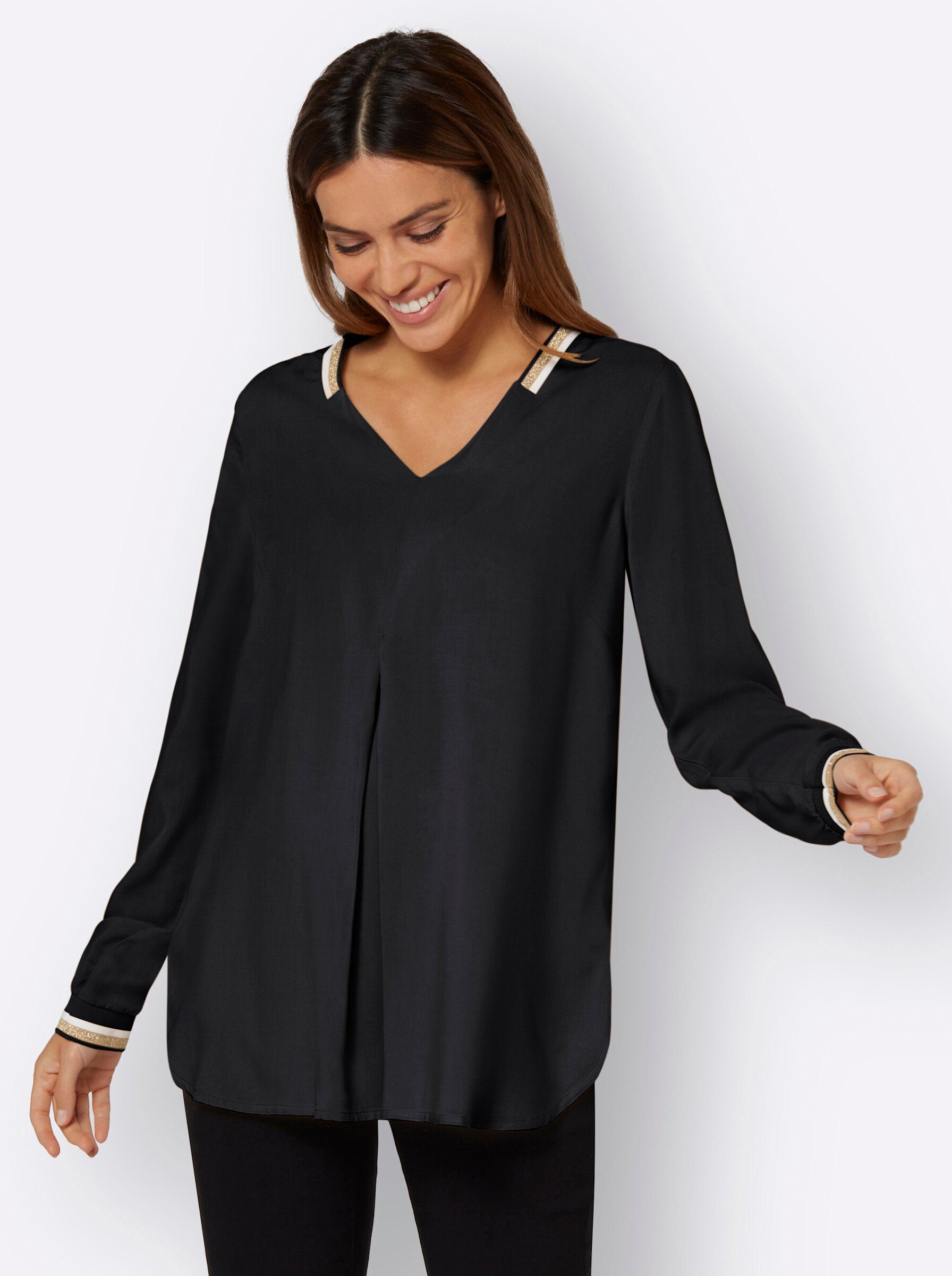 Klassische Bluse Tunika