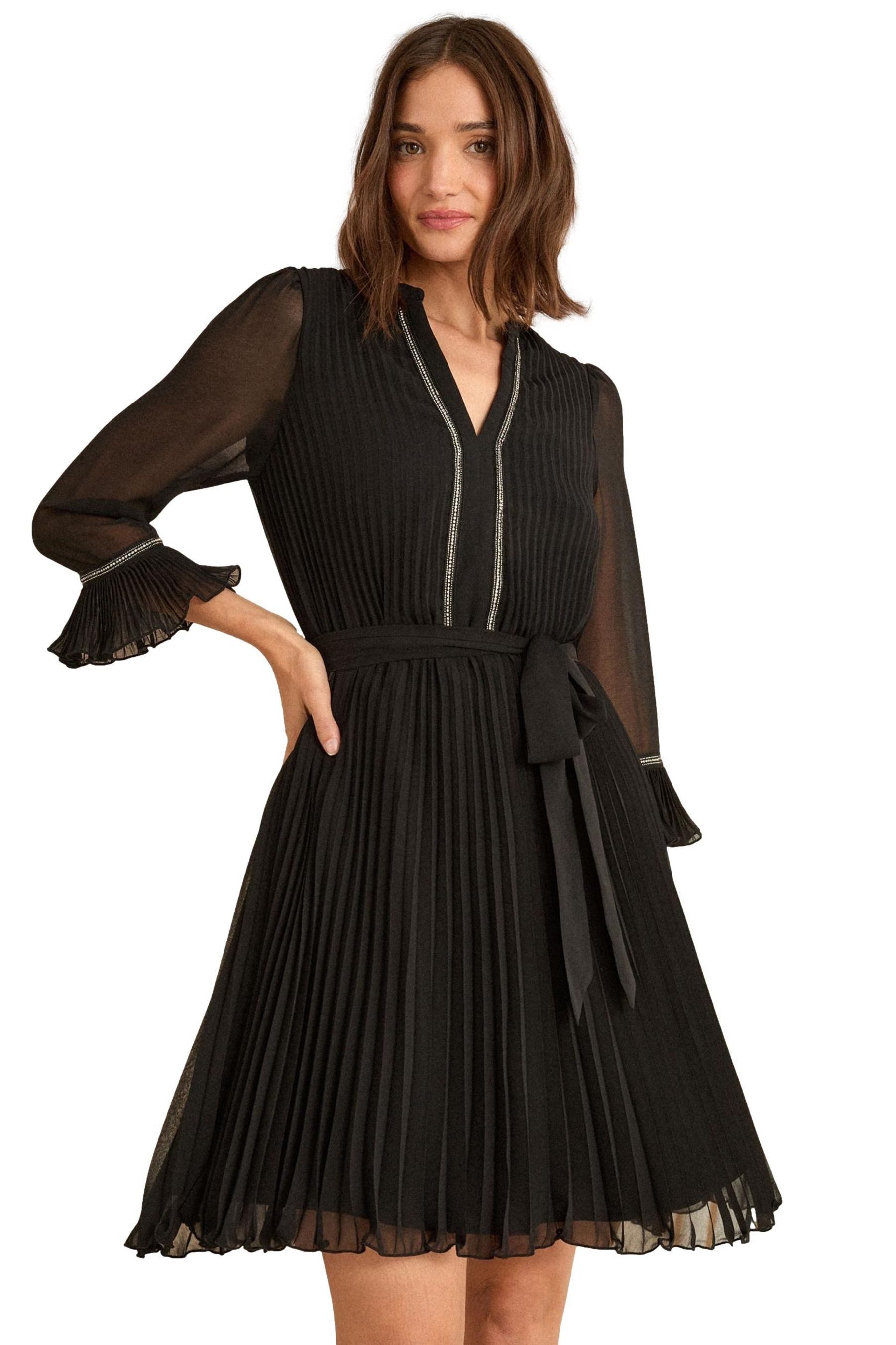 Minikleid Love & Roses Mini-Kleid mit Verzierung, Regular