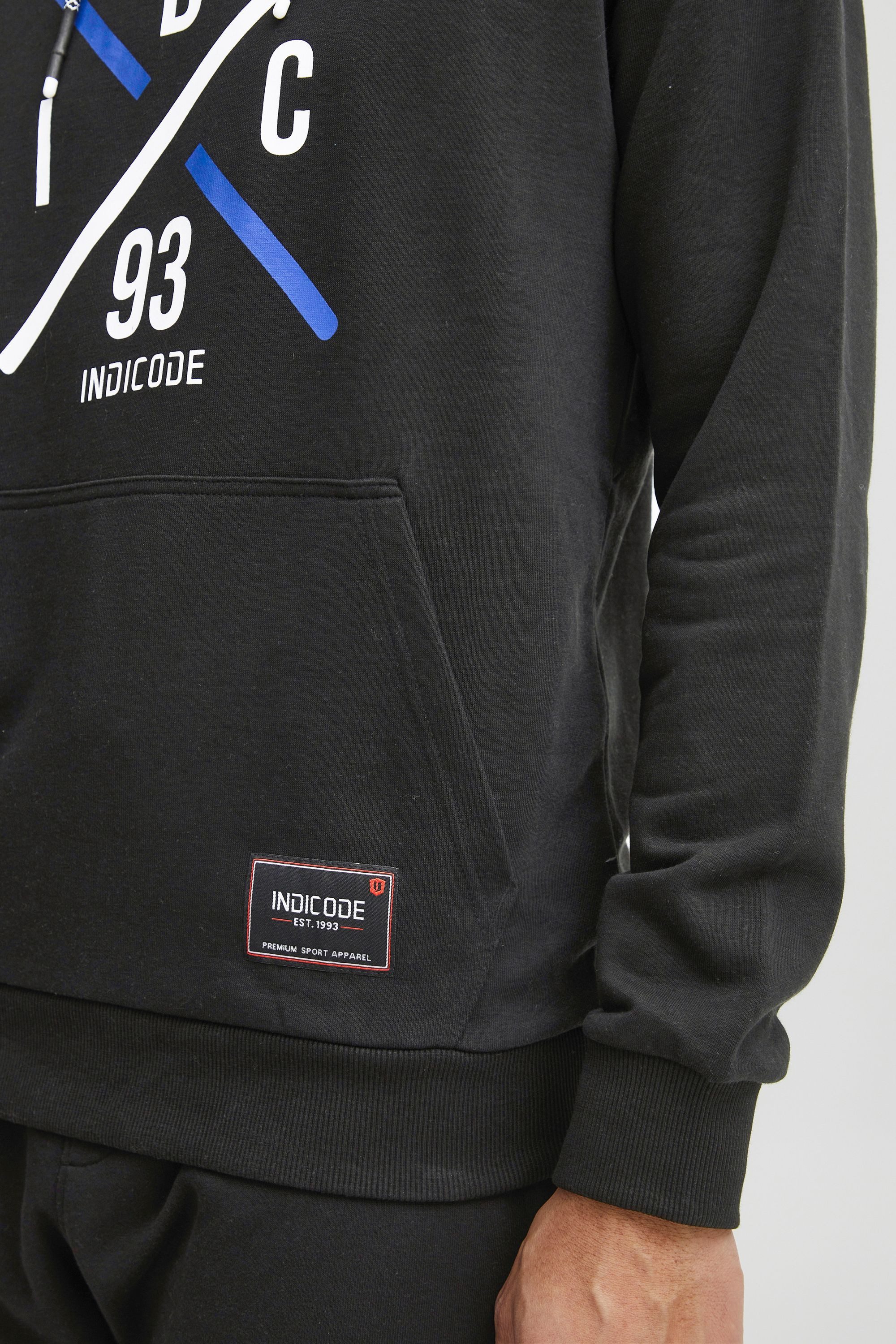 Indicode Hoodie IDLeon Modischer Pullover