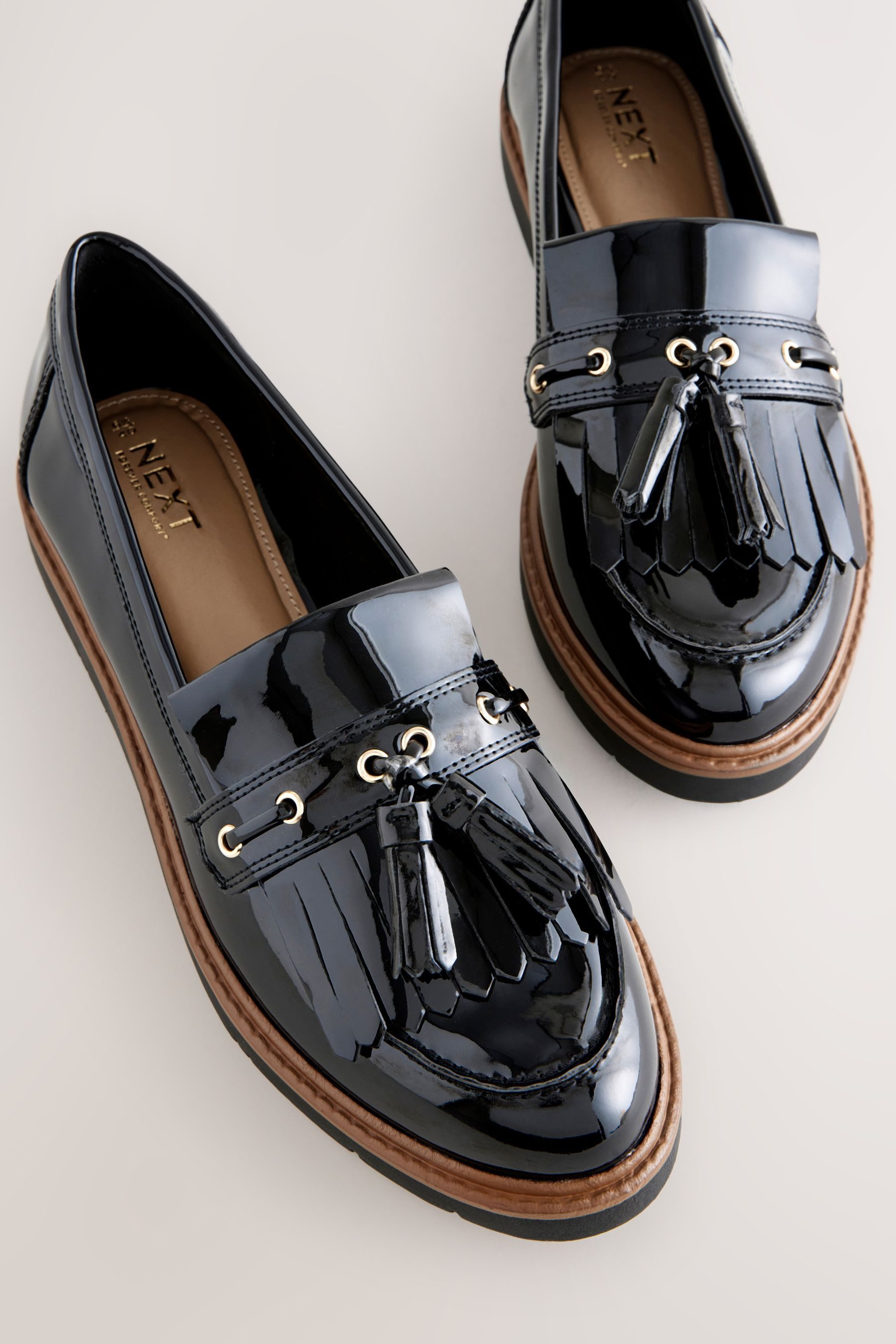 Next Forever Comfort® Loafer in Lackoptik, extra weit Loafer (1-tlg)