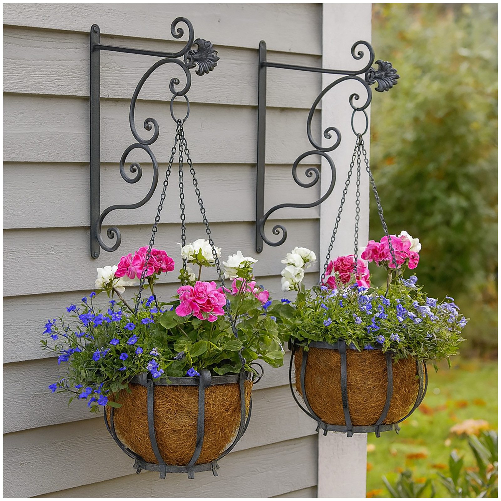 HTI-Living Blumenampel Nostalgische Blumenampel 2er Set günstig online kaufen