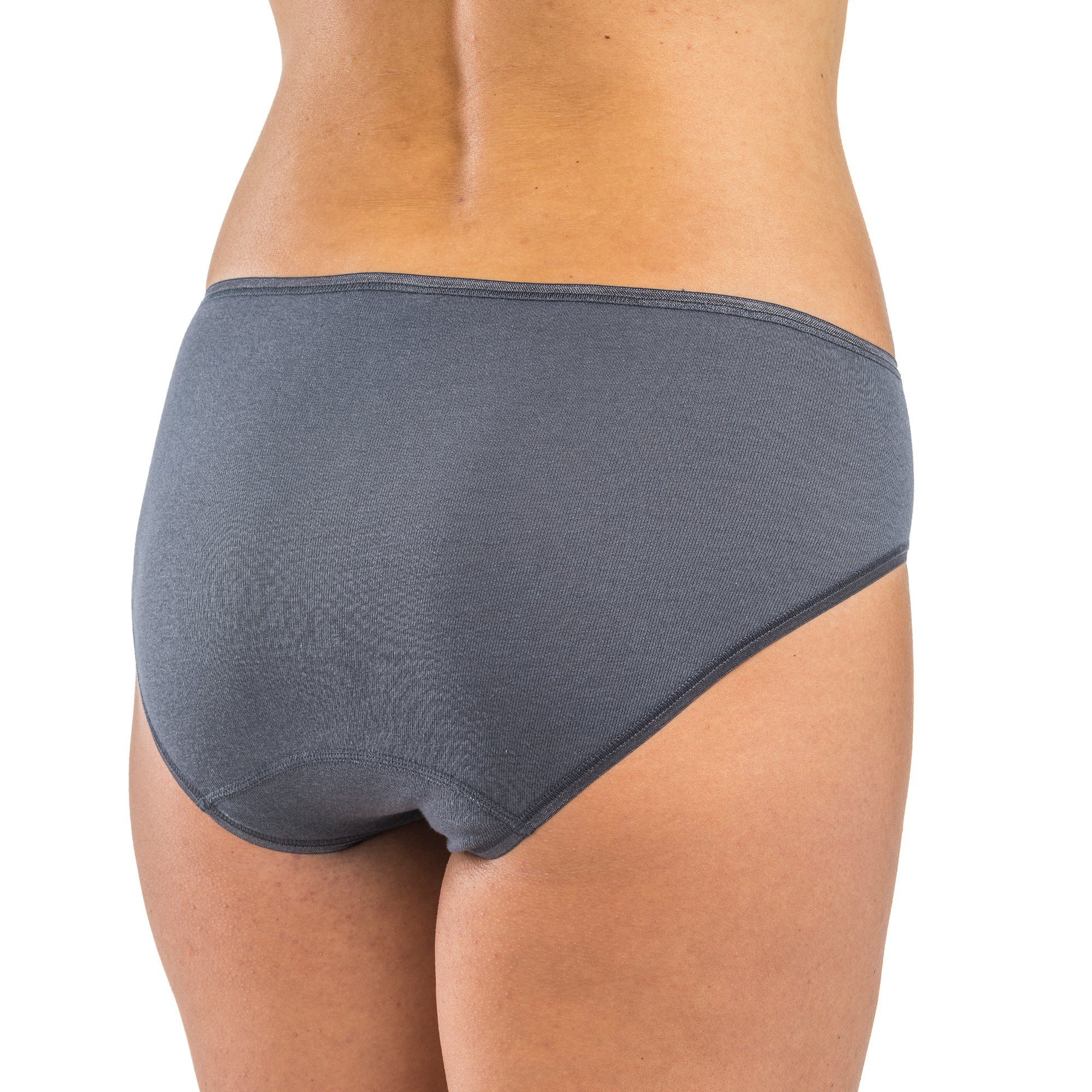 HERMKO Midislip 17031 Baumwolle/Modal Jazz-Pant elastischen Abschlüssen softweich