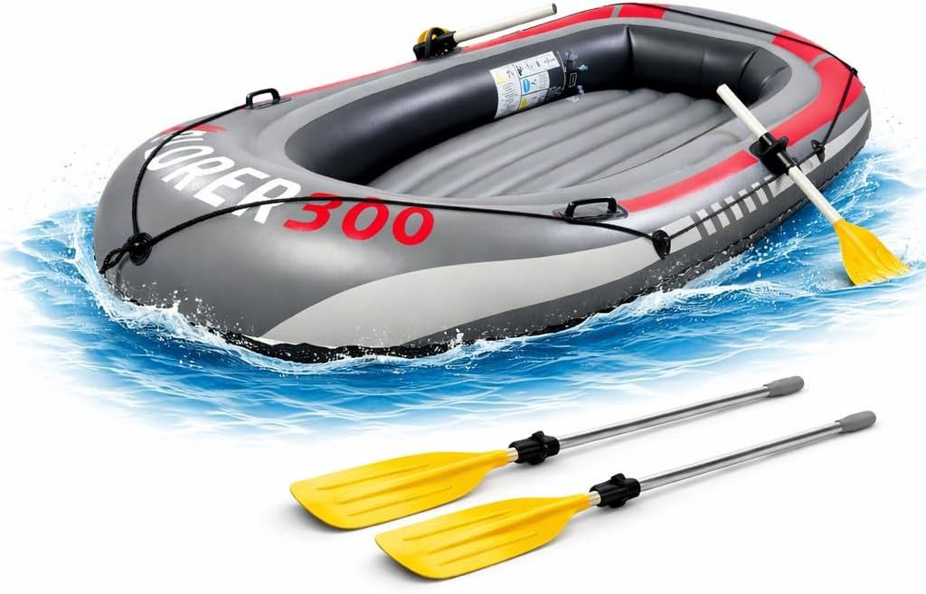 TK Gruppe Schlauchboot Aufblasbares Schlauchboot 220 x 110 cm – Paddelboot & Ruderboot, (1-St)