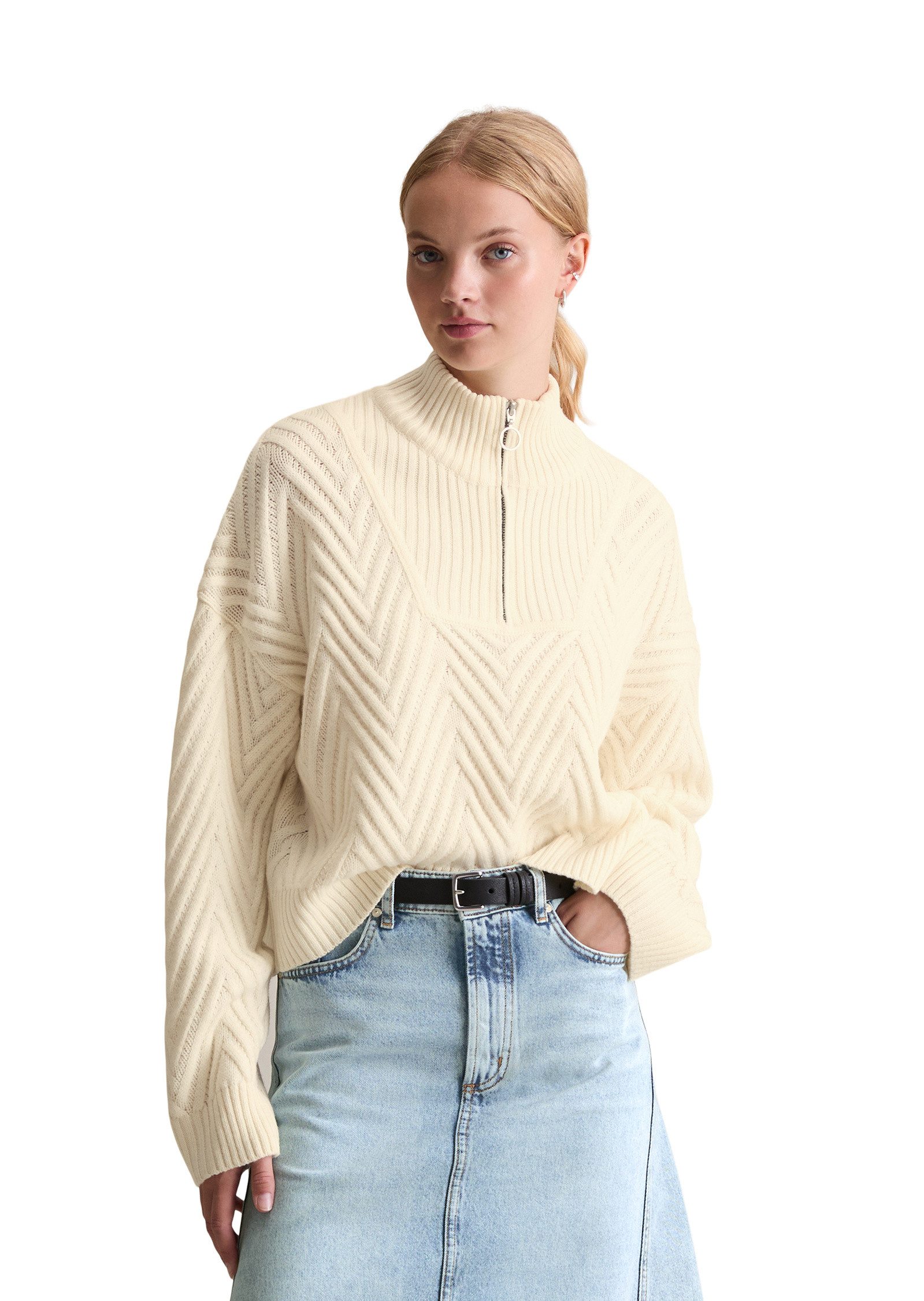 Marc O'Polo DENIM Strickpullover aus weichem günstig online kaufen