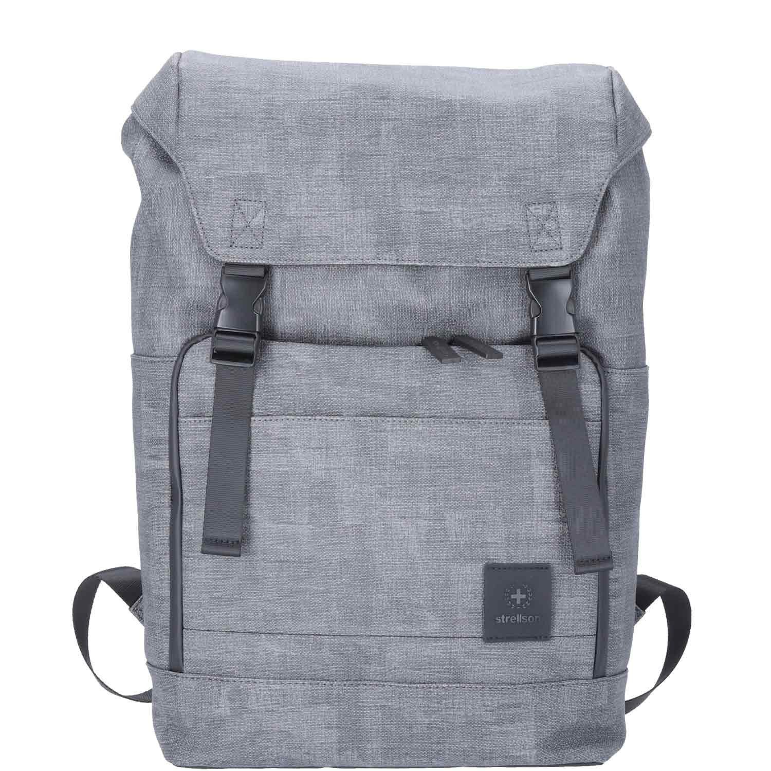 Strellson Freizeitrucksack Strellson Backpack lvf Bank grau (1-tlg)