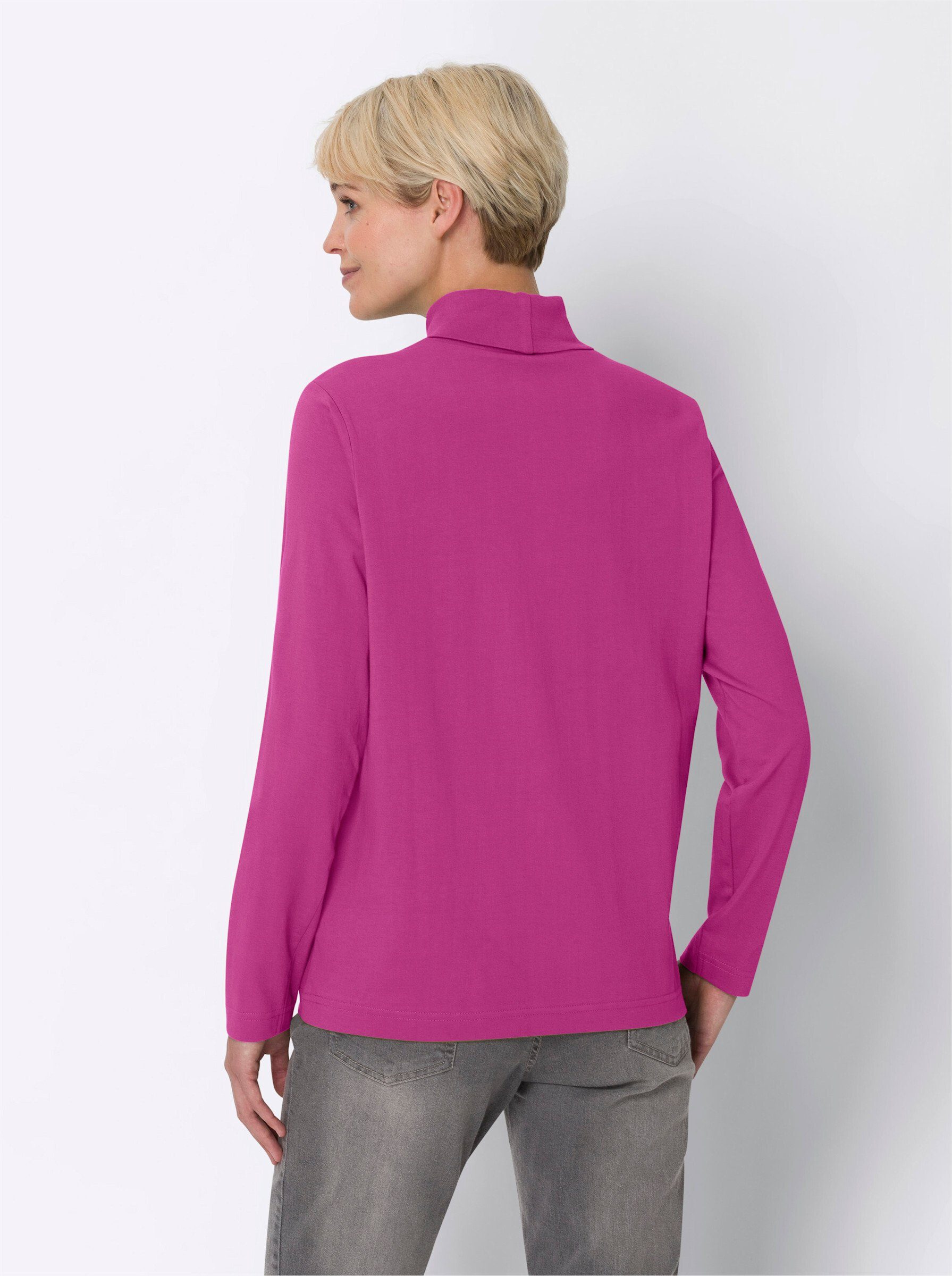 Rosa Rollkragenshirts für Damen online kaufen | OTTO