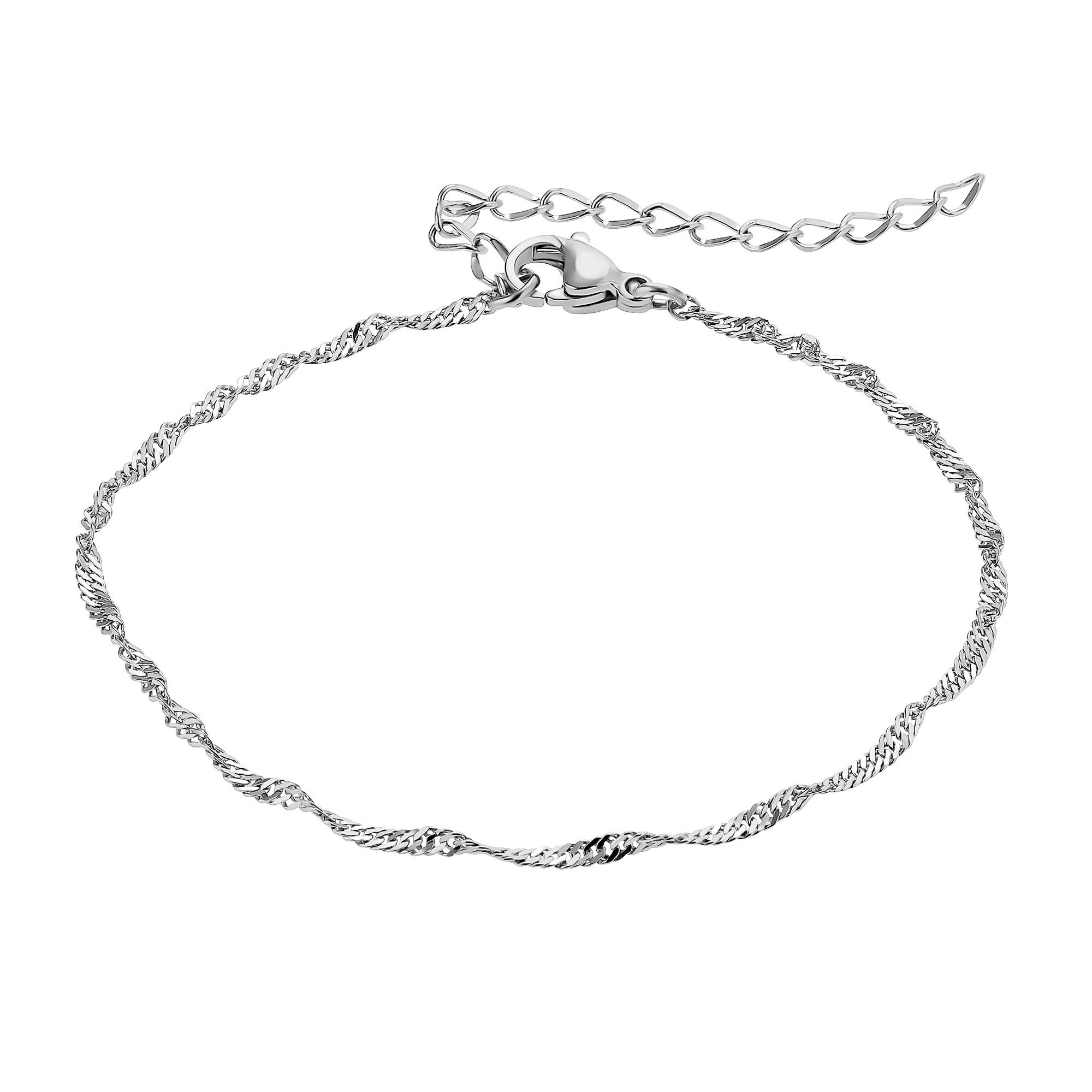 Armband Anfisa silberfarben poliert