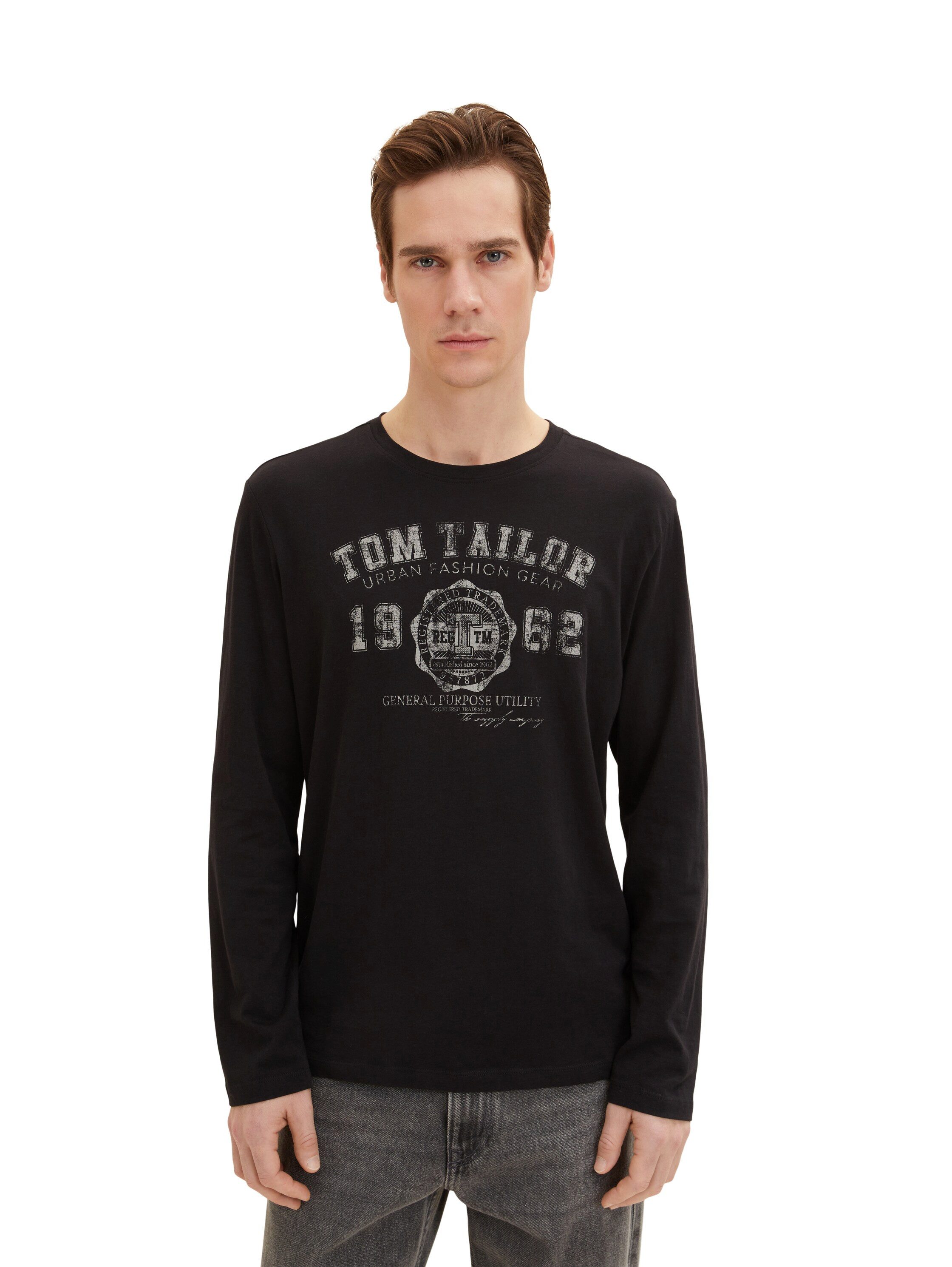TOM TAILOR Langarmshirt (Packung, 2-tlg) mit günstig online kaufen