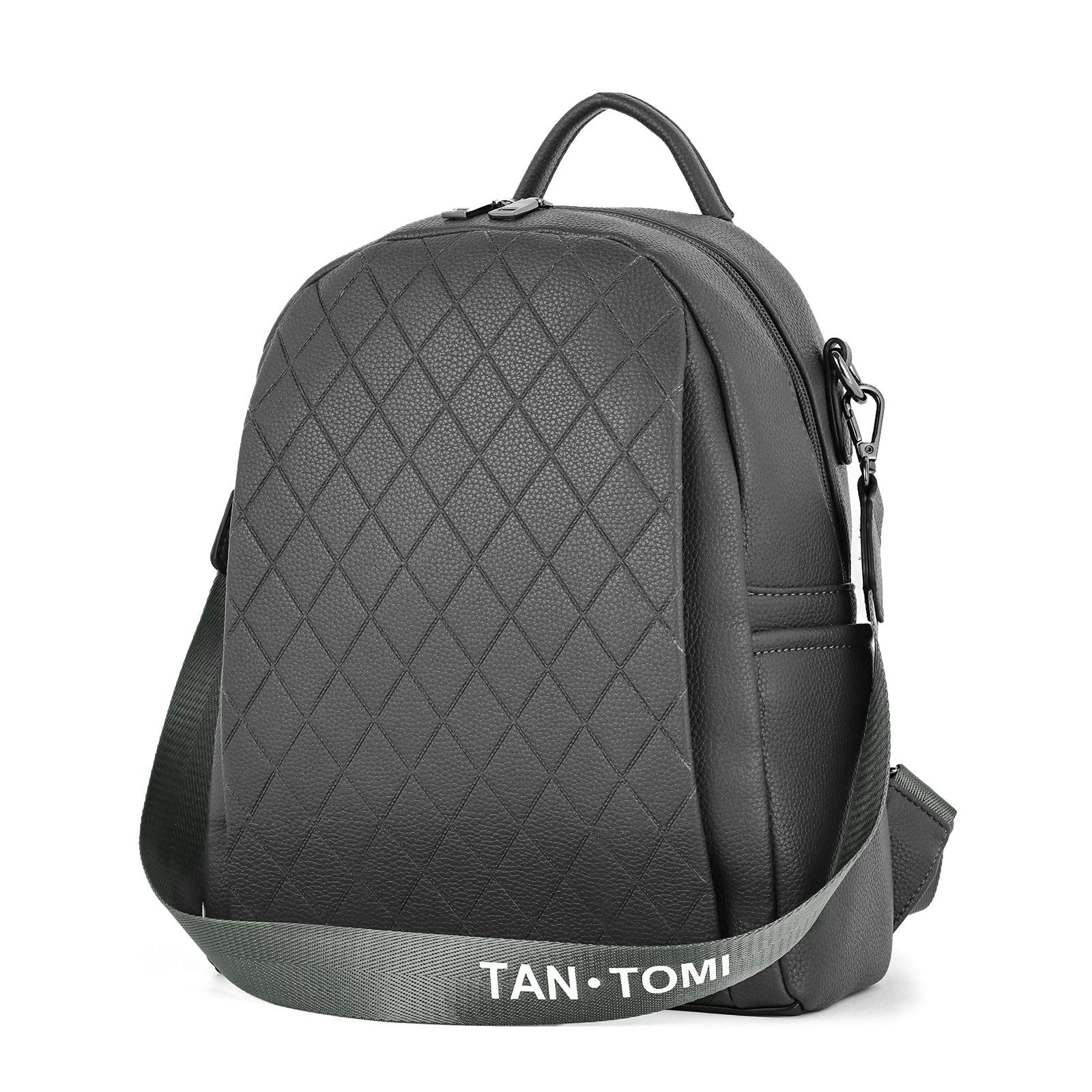 TAN.TOMI Cityrucksack Damen Rucksack, Diebstahlsicherer Taschen Handtasche Schultertasche, Wasserdichte Schultaschen Anti-Diebstahl Tagesrucksack Schultertaschen