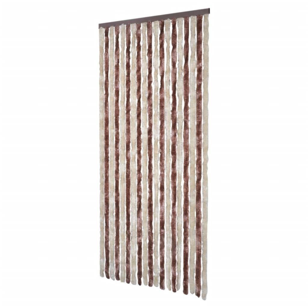 vidaXL Insektenschutz-Vorhang 90 x 220 cm Insektenschutz-Vorhang Beige und Hellbraun 90x220 cm Cheni