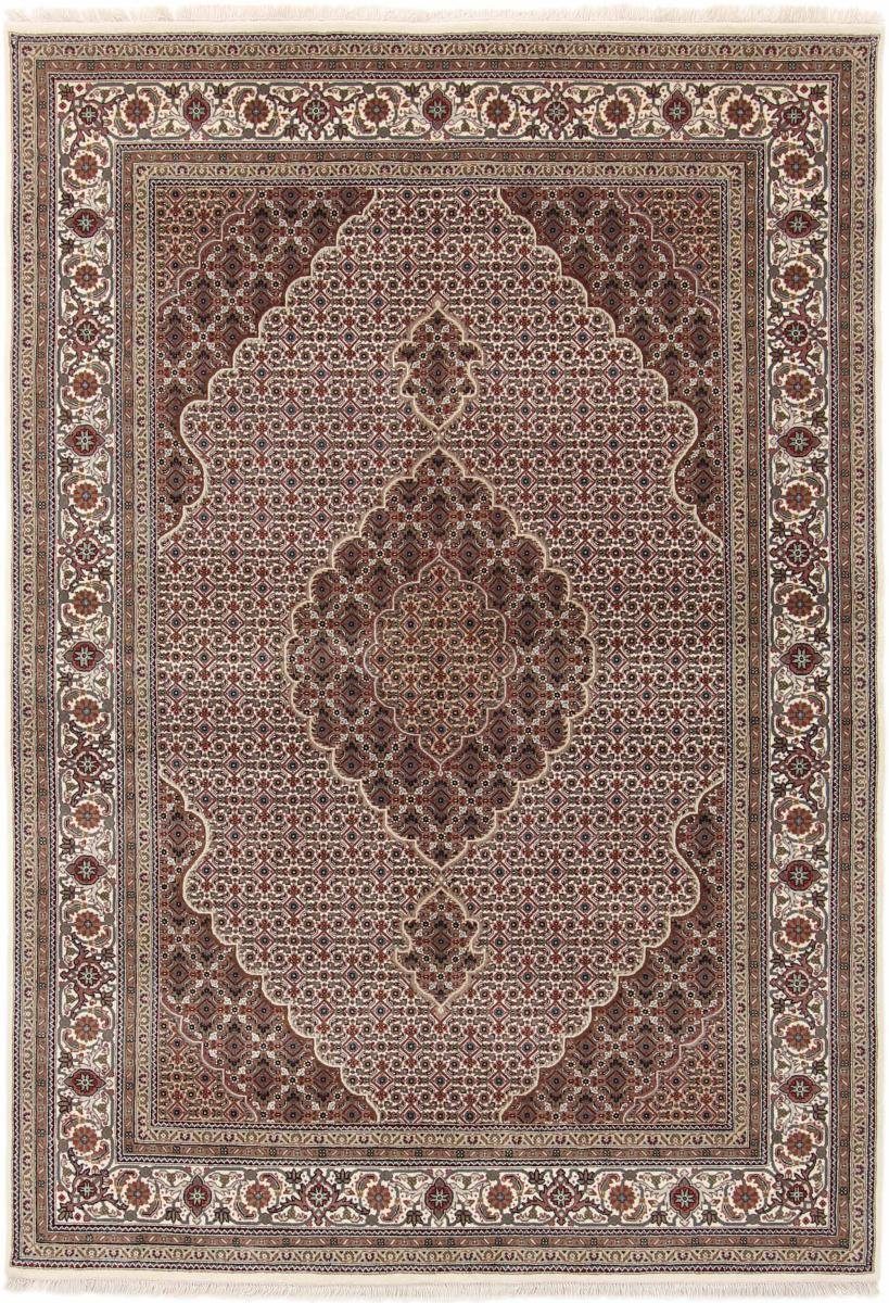 Orientteppich Täbriz Mahi 169x243 Handgeknüpfter Orientteppich, Nain Trading, rechteckig, Höhe: 12 mm