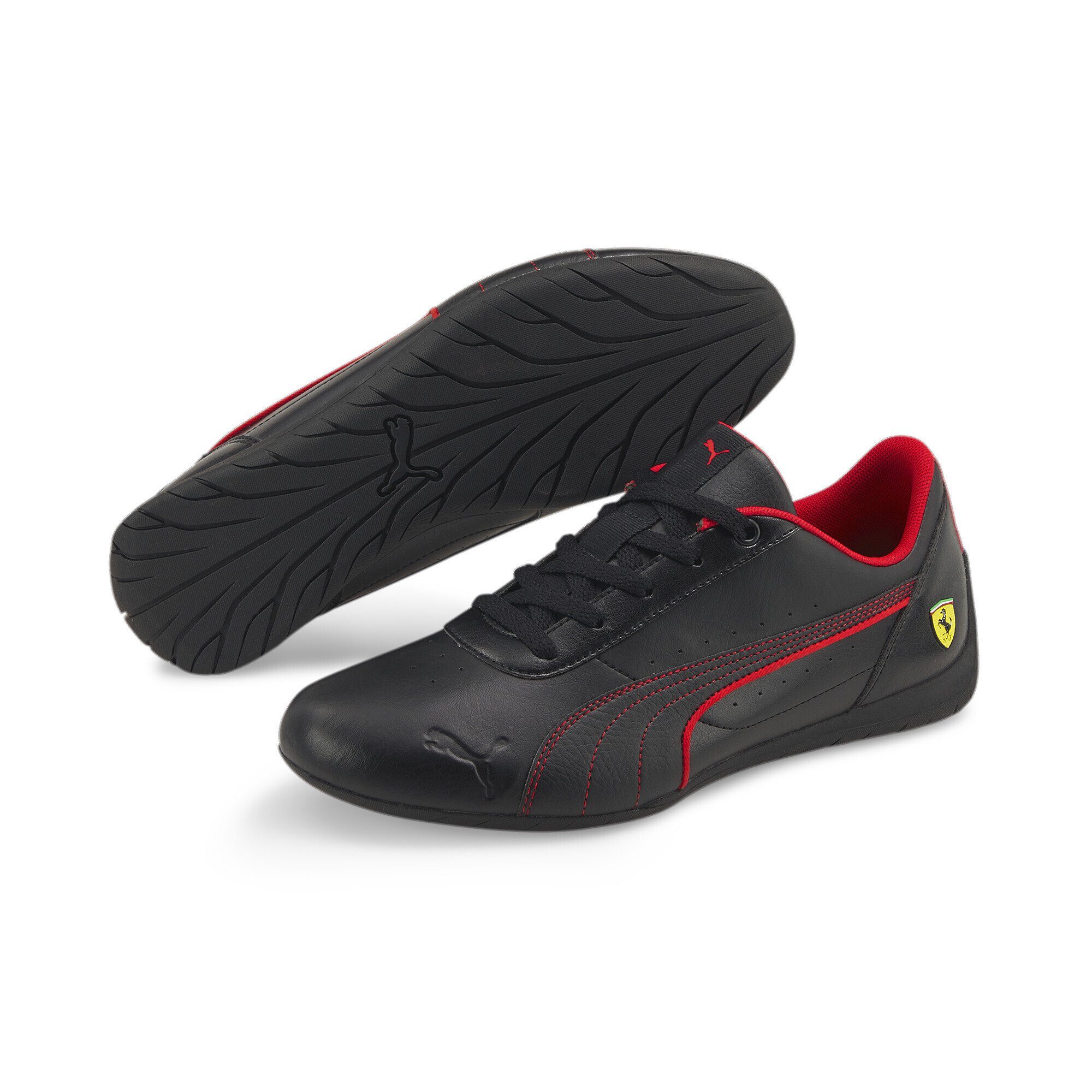 PUMA Scuderia Ferrari Neo Cat Motorsport Schuhe Erwachsene Sneaker,  Obermaterial aus Kunstleder