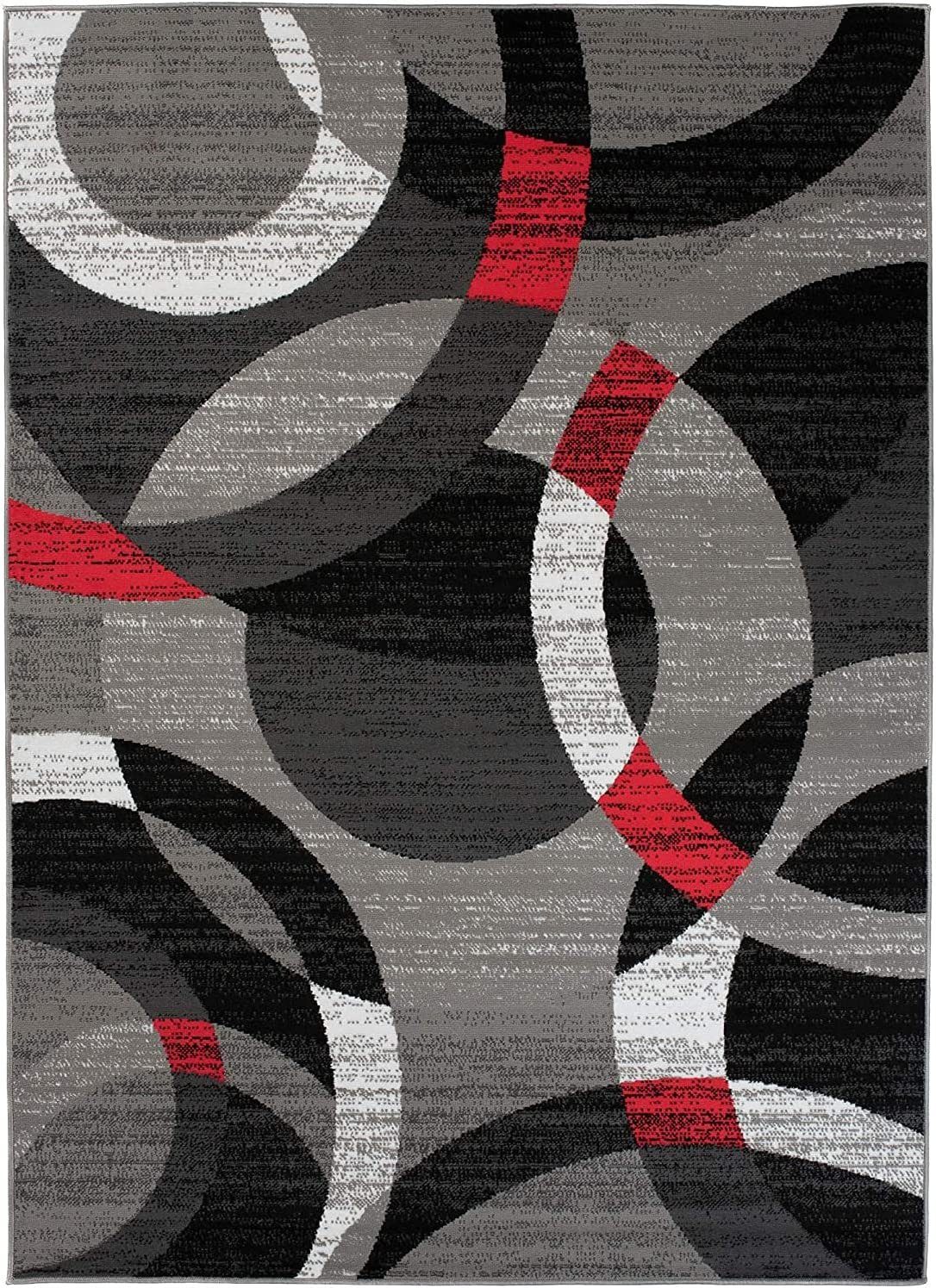 Mazovia Orientteppich DY-MAYA-Z984A-GRAY, 80x150, Modern, Geometrisch, Kurz günstig online kaufen