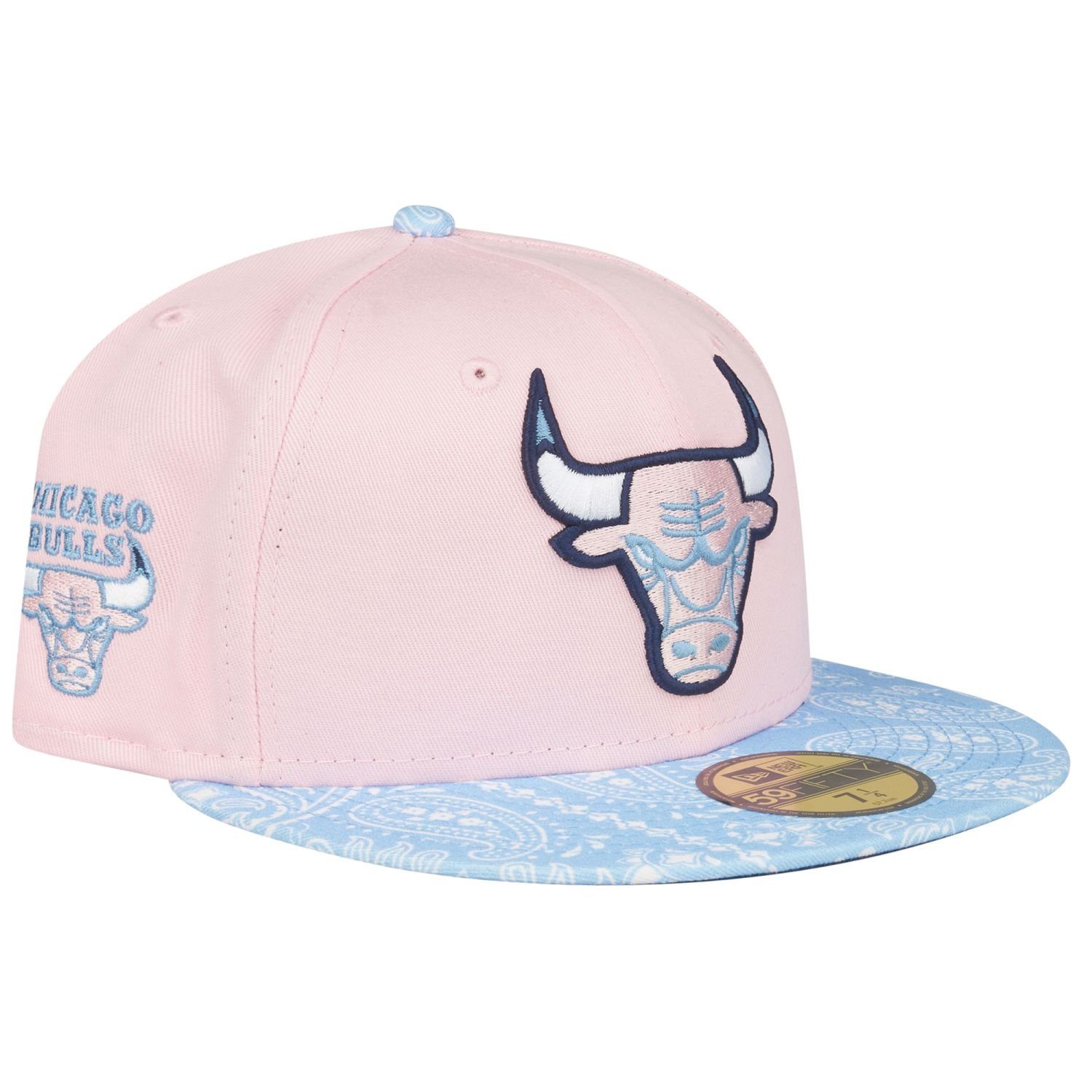 New Era Fitted Cap 59Fifty PAISLEY Chicago Bulls