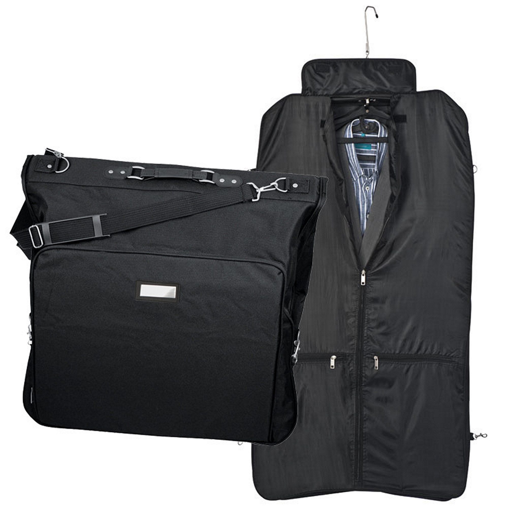 Macma Kleidersack Kleidersack aus Polyester mit Metallschild