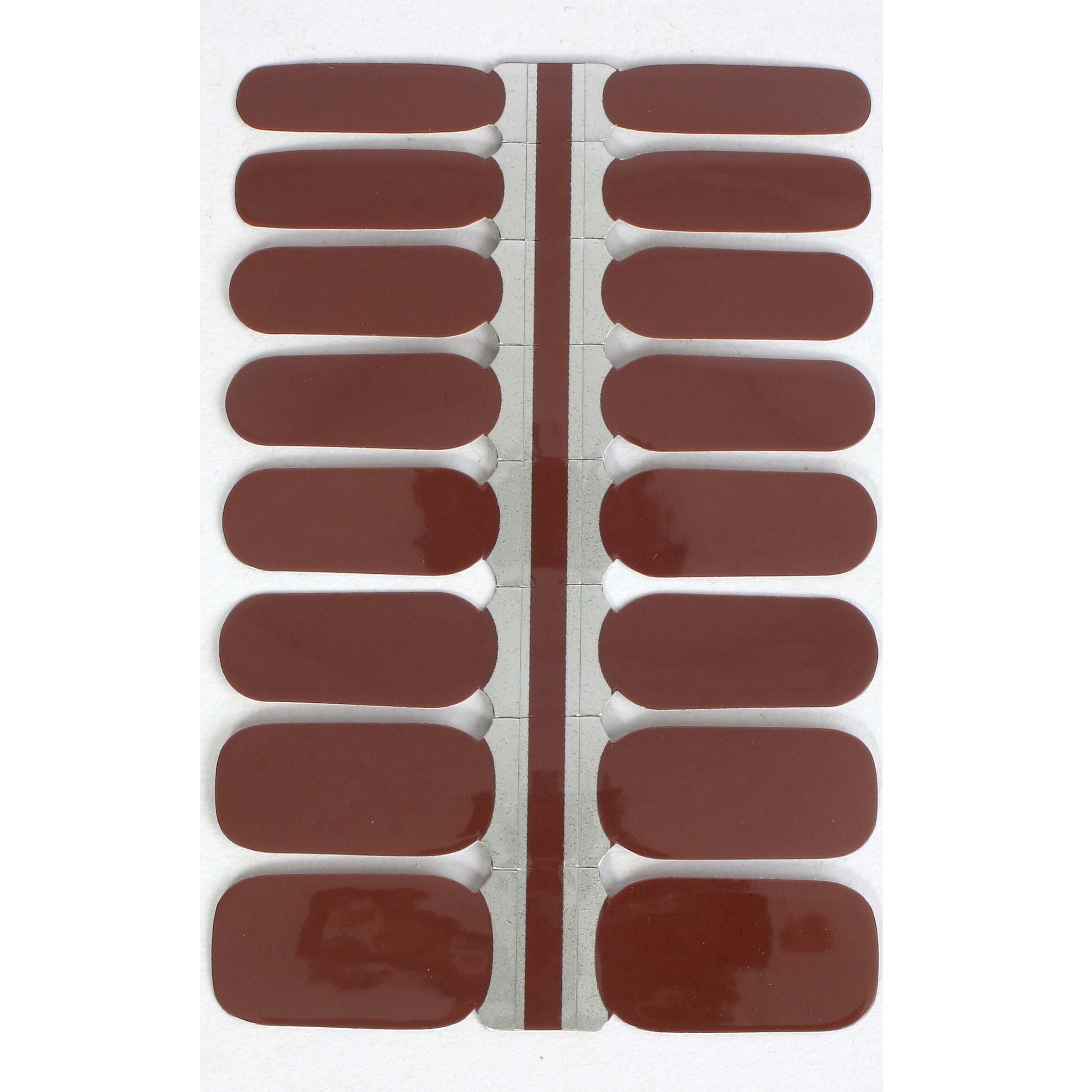 LAUED Nagellack solid brown, Produktion aus Material Shake (FSC) und zertifizierter Mocha (SGS SEDEX) 