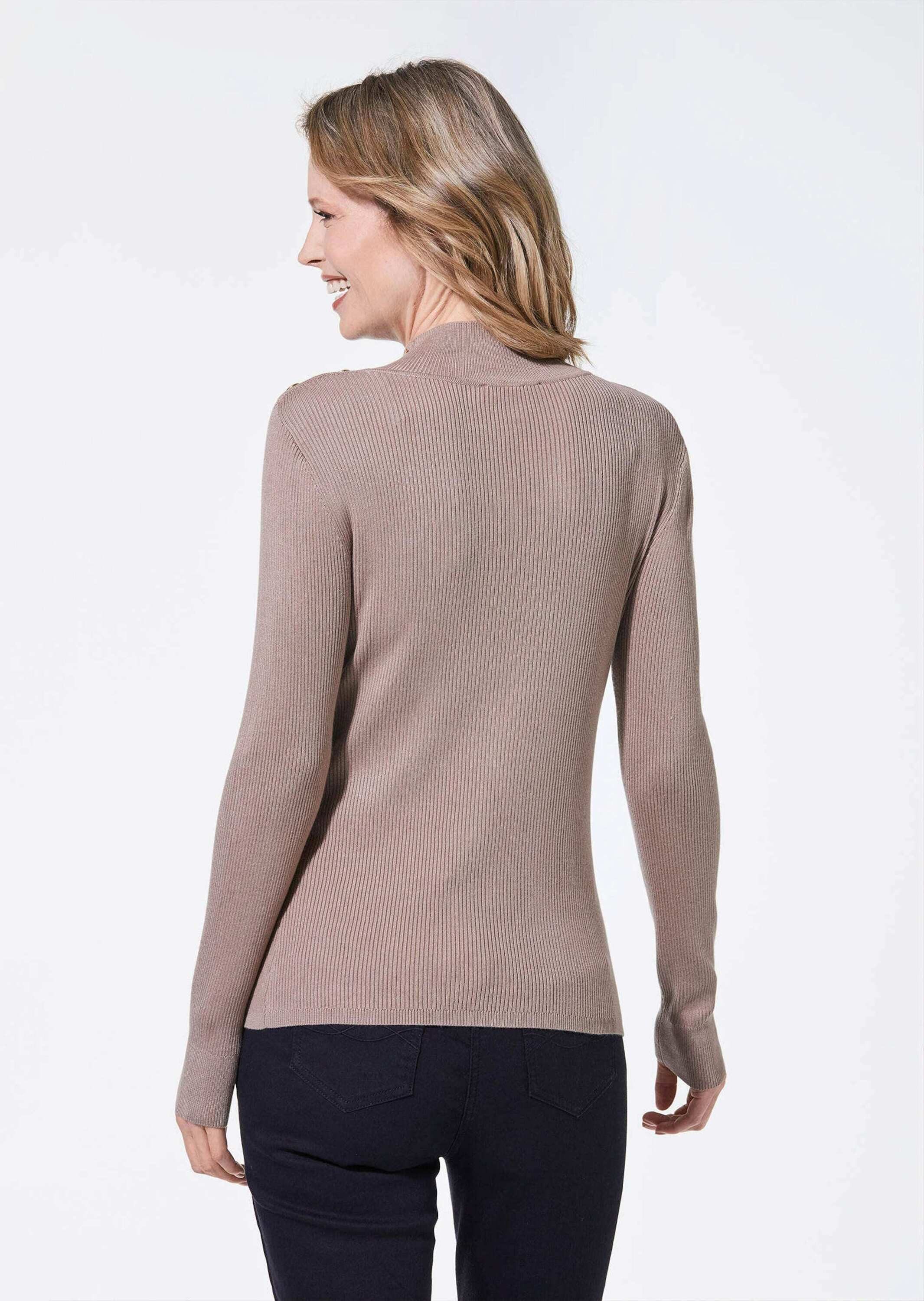 cable & gauge Strickpullover Rippenpullover günstig online kaufen