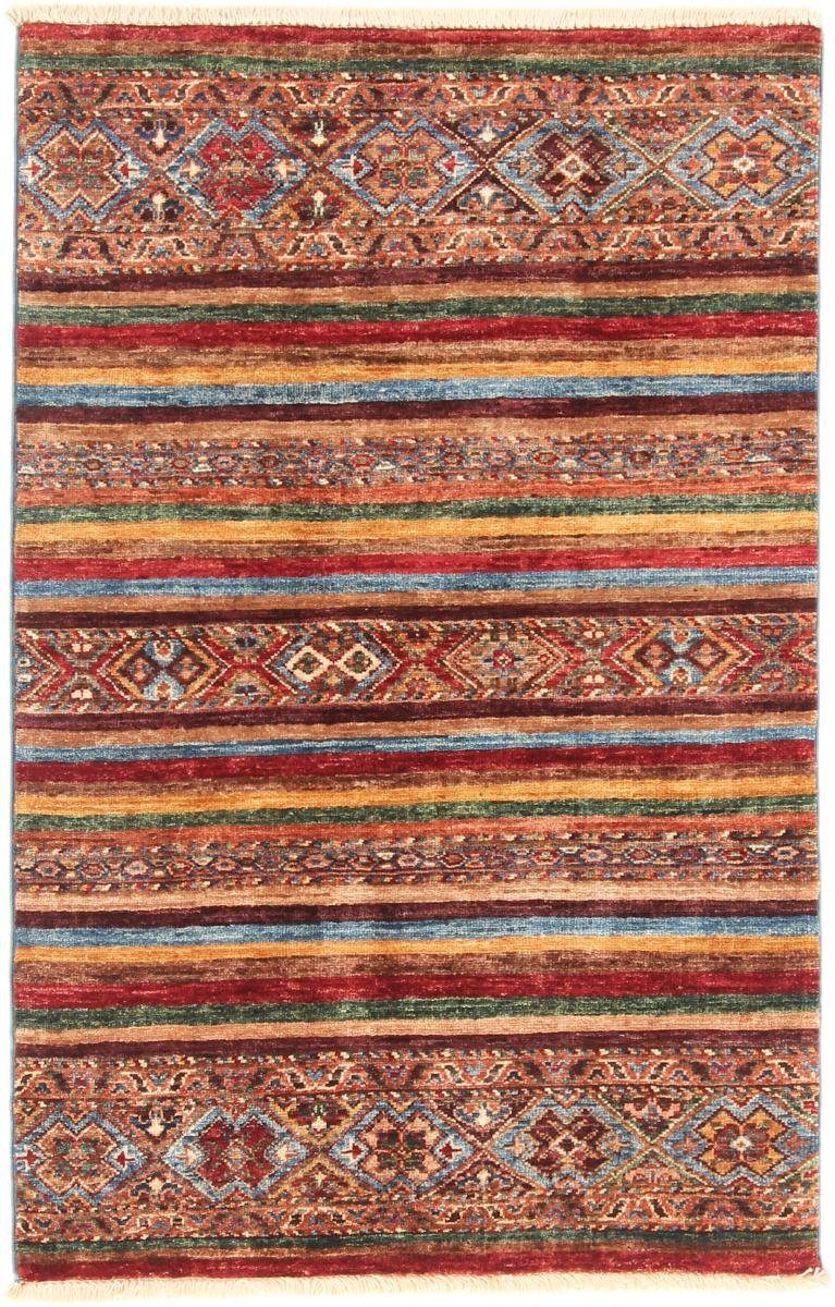 Orientteppich Arijana Shaal 82x129 Handgeknüpfter Orientteppich, Nain Trading, rechteckig, Höhe: 5 mm