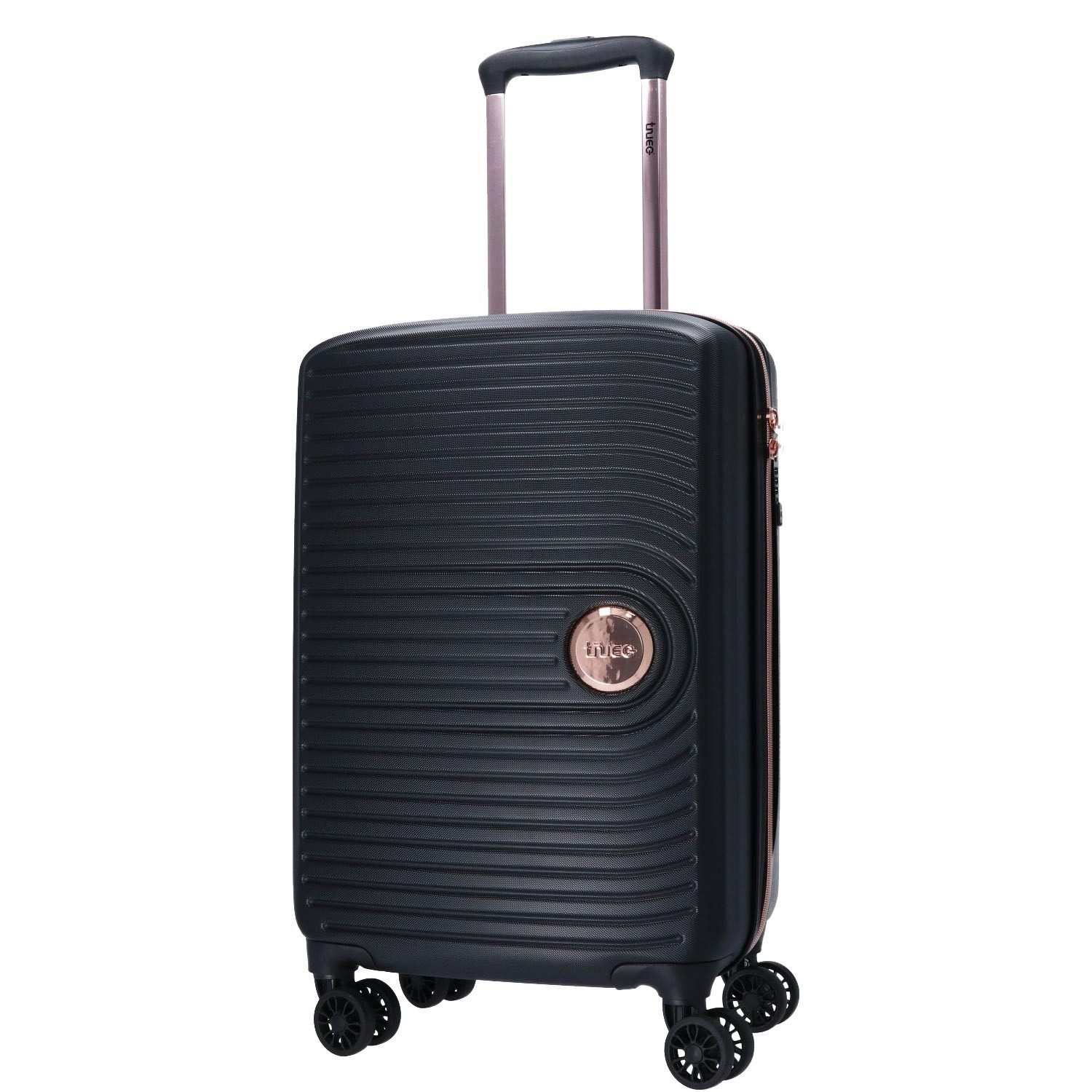 Koffer TheTrueC 4 Rollen Koffer 55cm Prag Black/ Rose