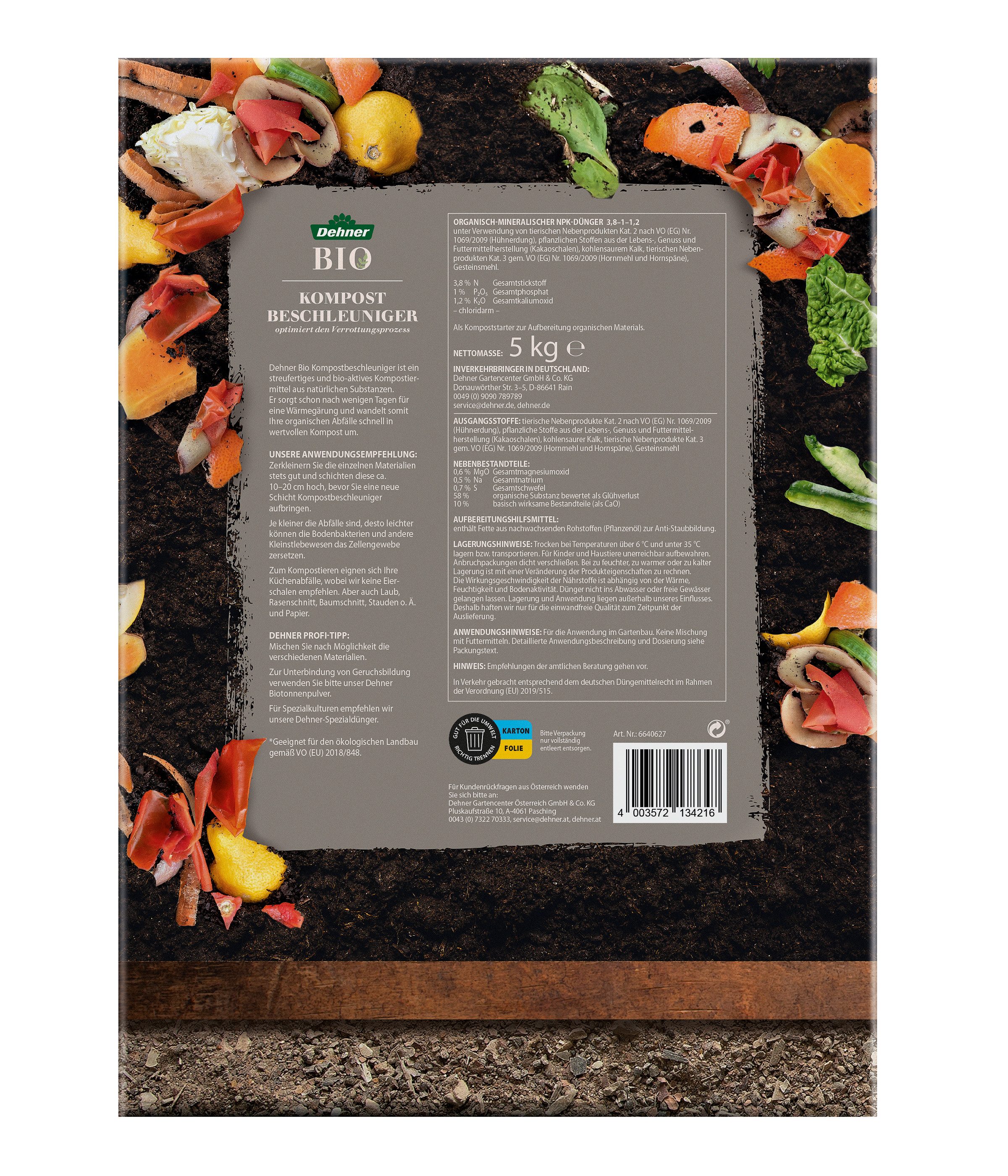 Dehner Kompostbeschleuniger hochwertiger Naturdünger, biologisch, für 5 kg günstig online kaufen
