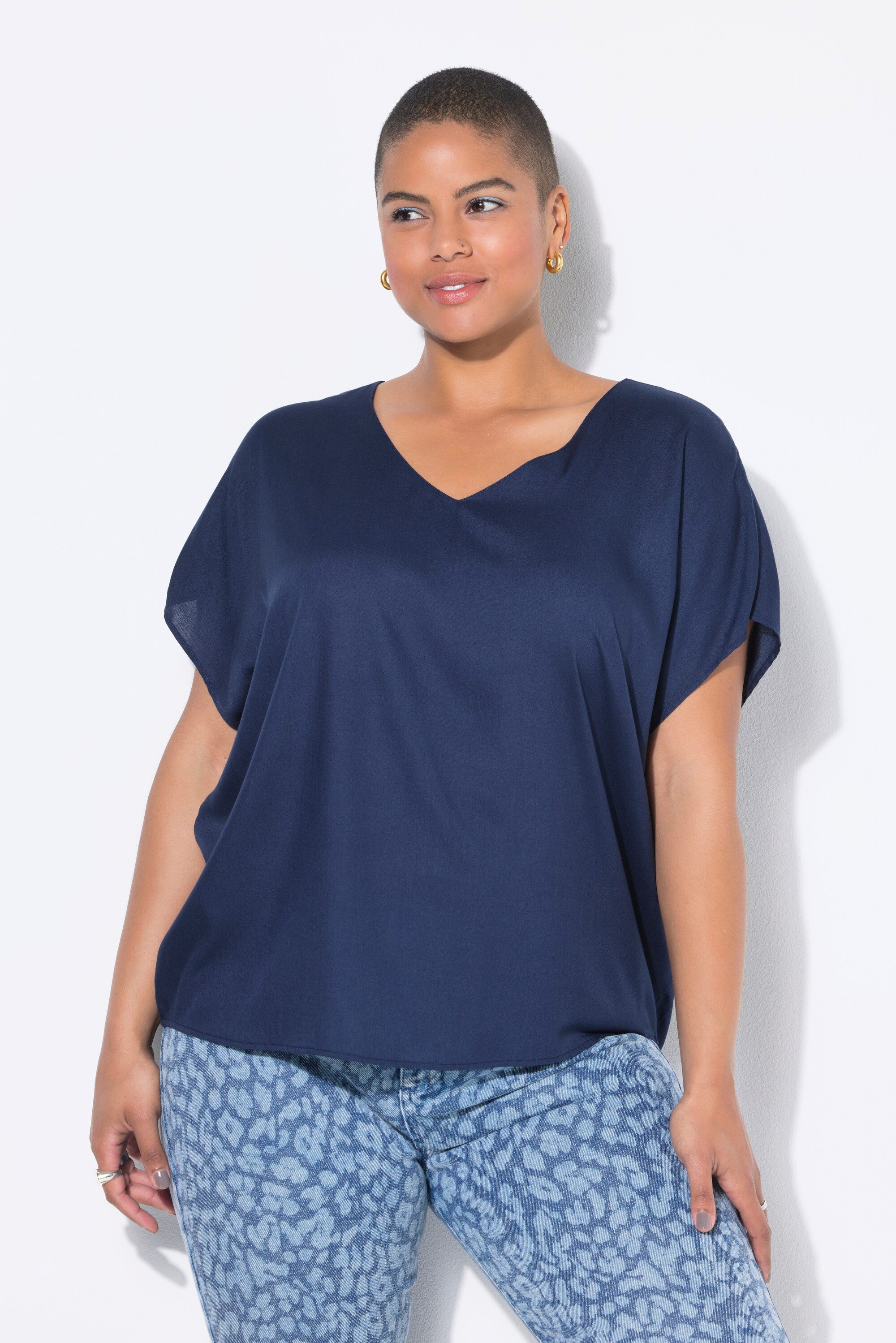 Studio Untold Druckbluse Blusenshirt oversized günstig online kaufen