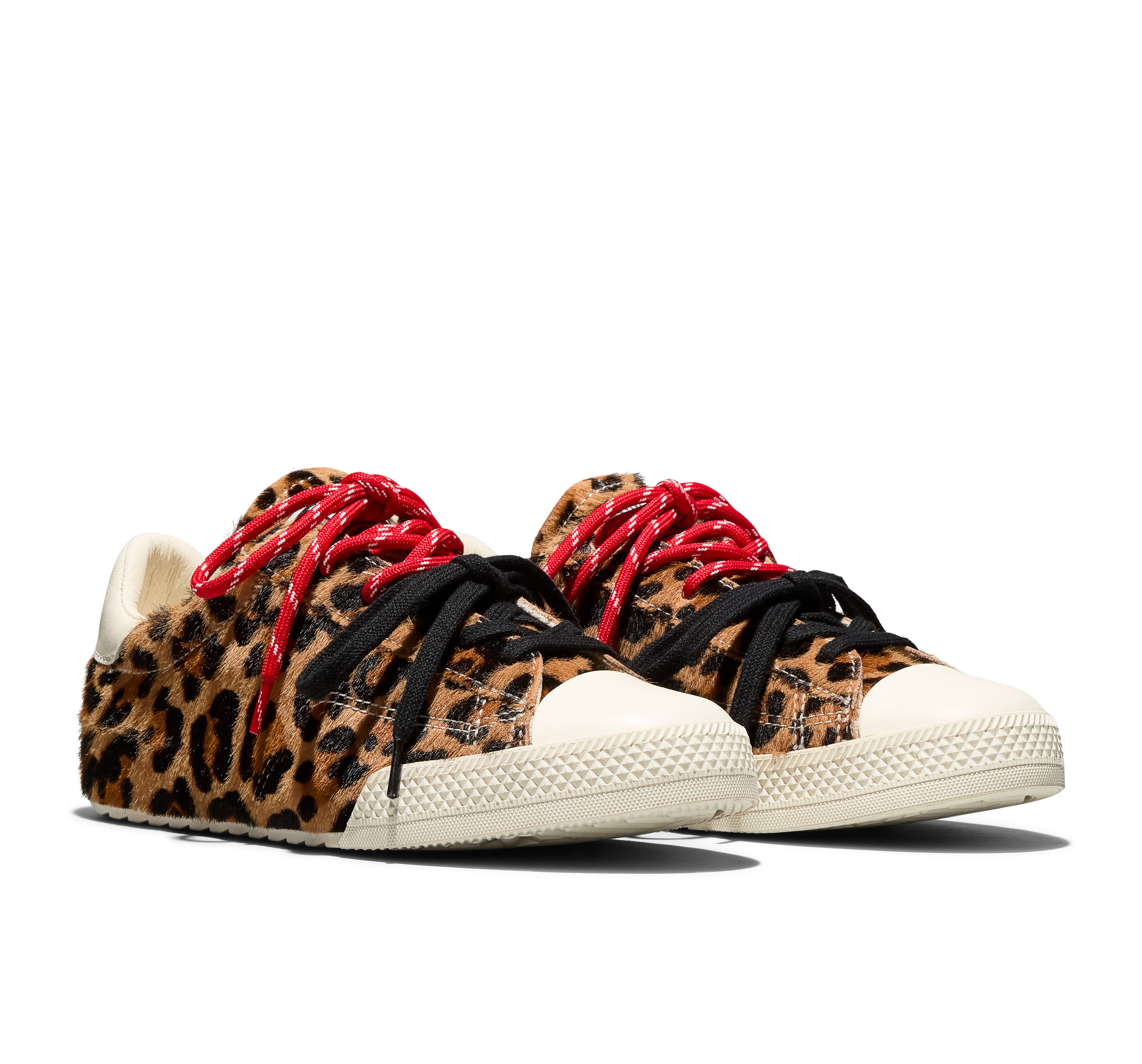 Converse CHUCK TAYLOR LO LEOPARD PONY HAIR Sneaker