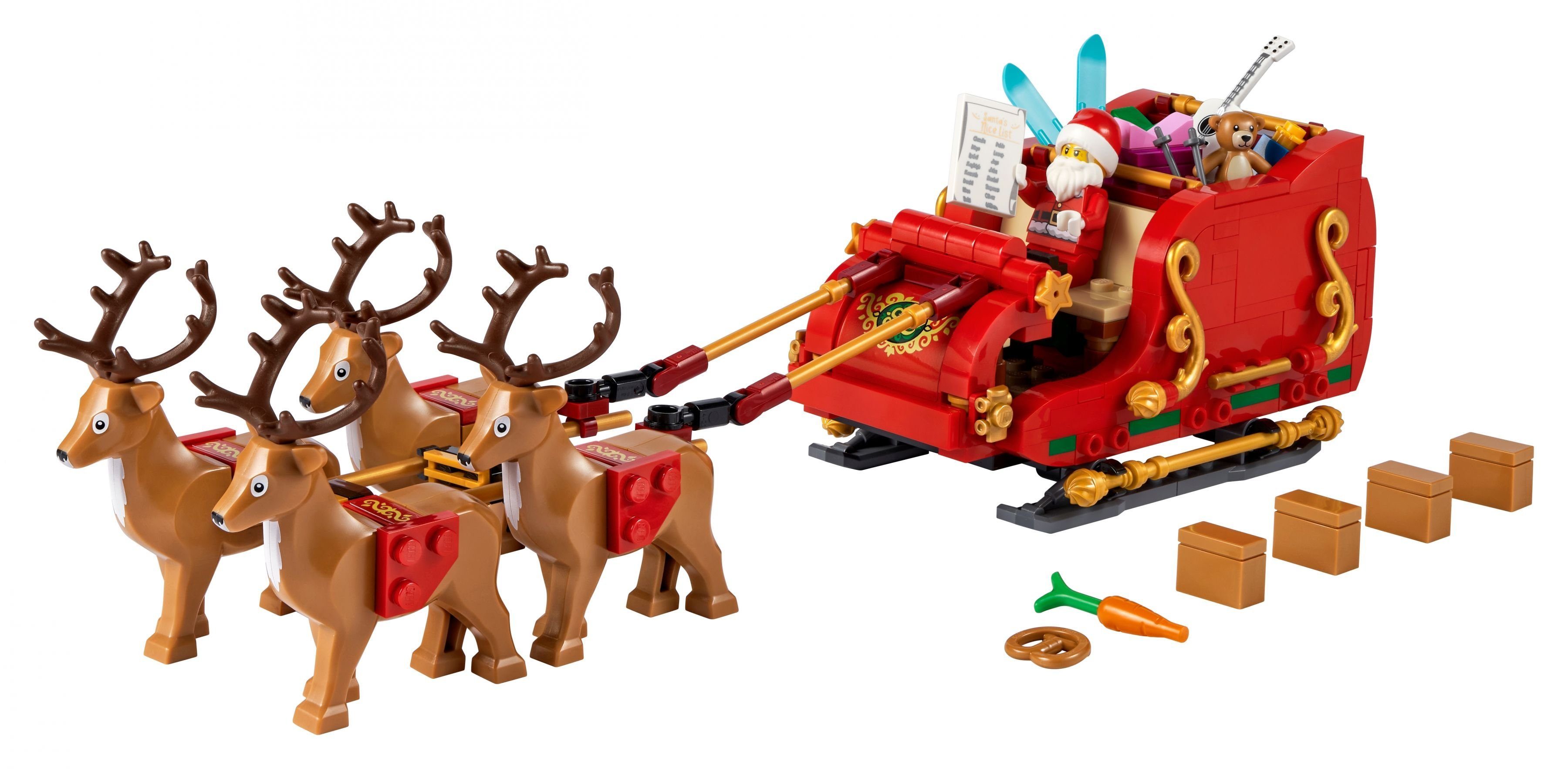 LEGO® LEGO® 40499 Schlitten des Weihnachtsmanns Konstruktionsspielsteine, (343 St)