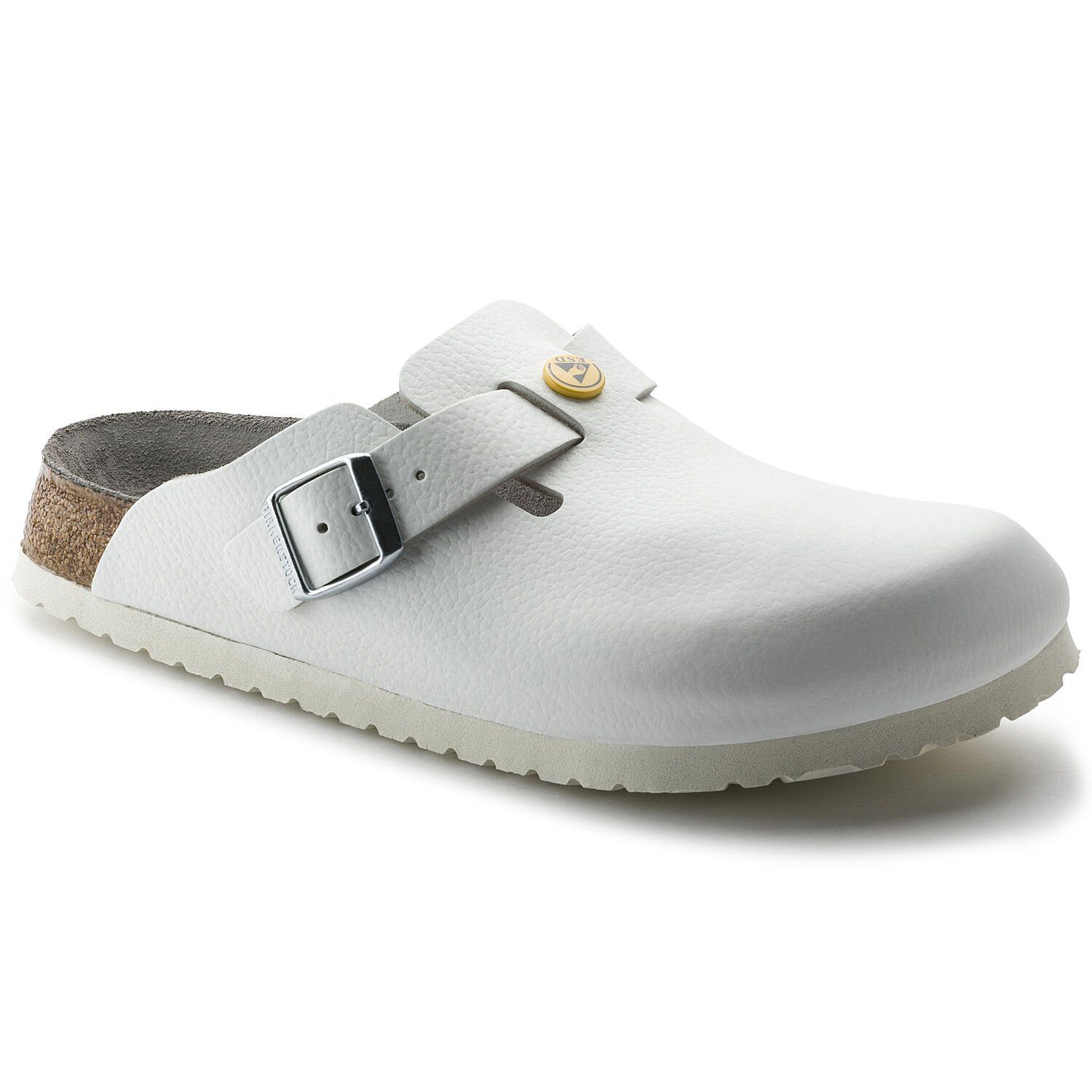 Birkenstock BOSTON ESD Pantolette antistatisch, aus Naturleder