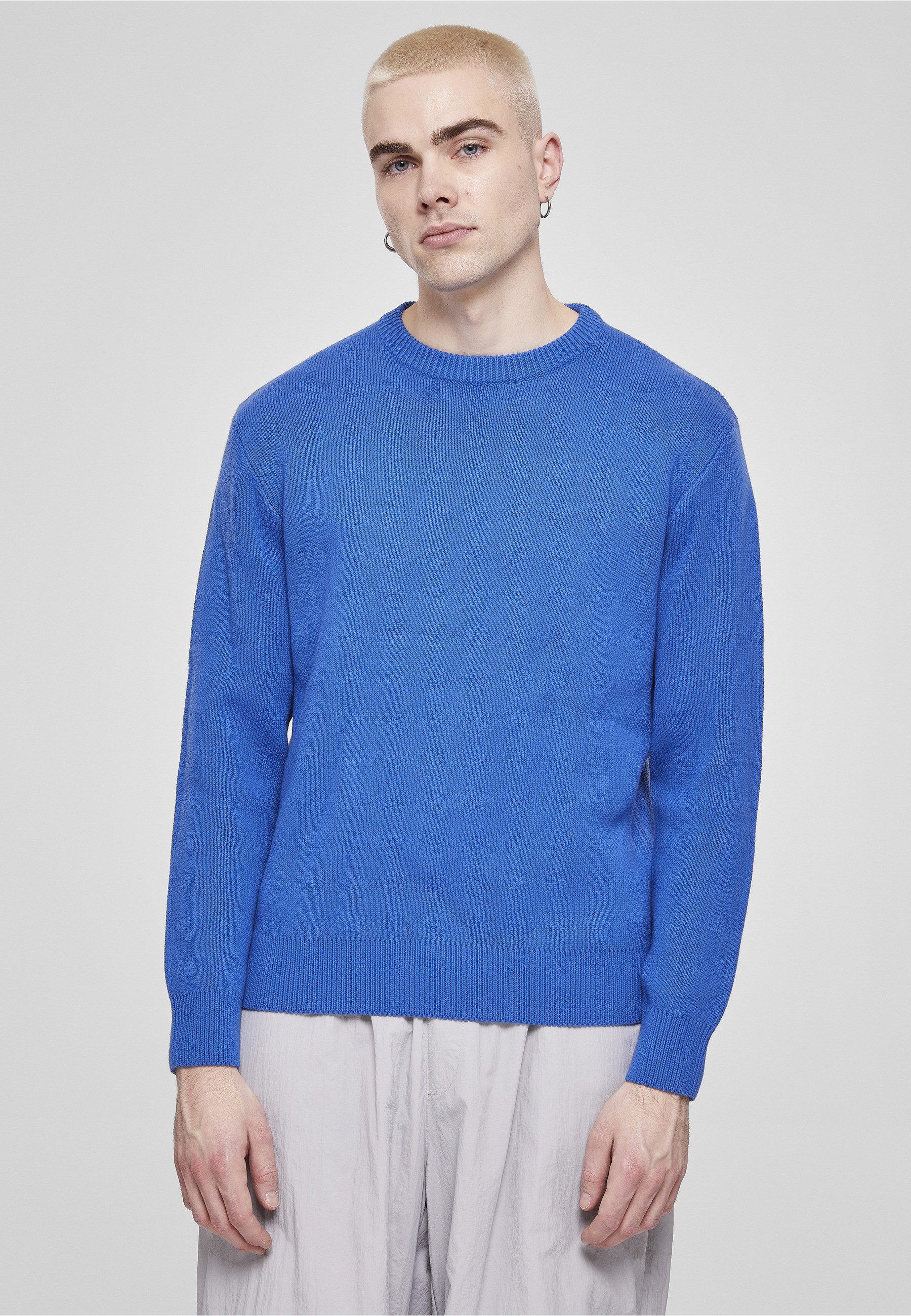 URBAN CLASSICS Rundhalspullover Urban Classics Herren Heavy Oversized Sweater (1-tlg)