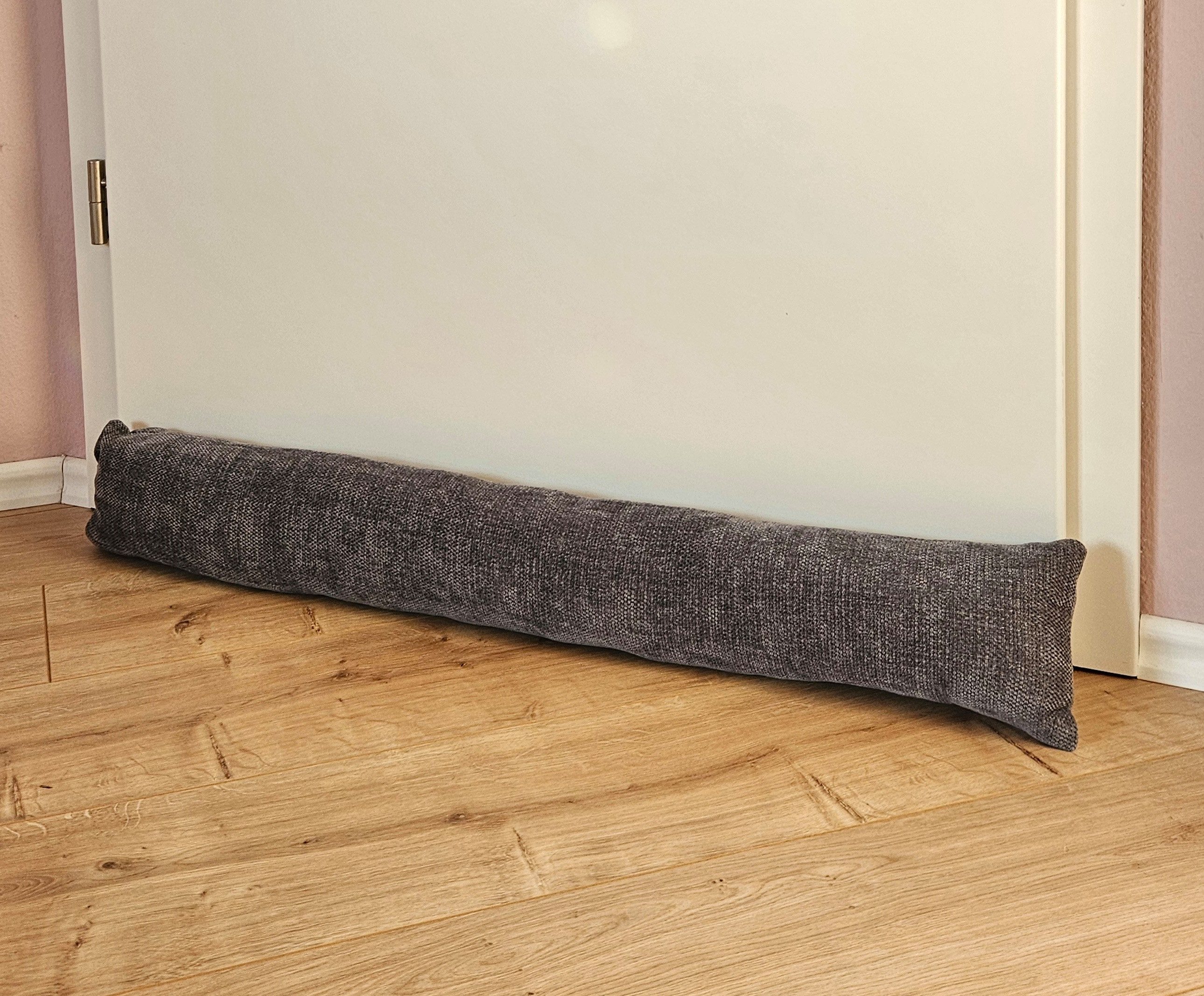 Meinposten Zugluftstopper Türdichtung Türwindstopper Türen und Fenster Stoff 90 cm, 1-tlg., kräftige Farben