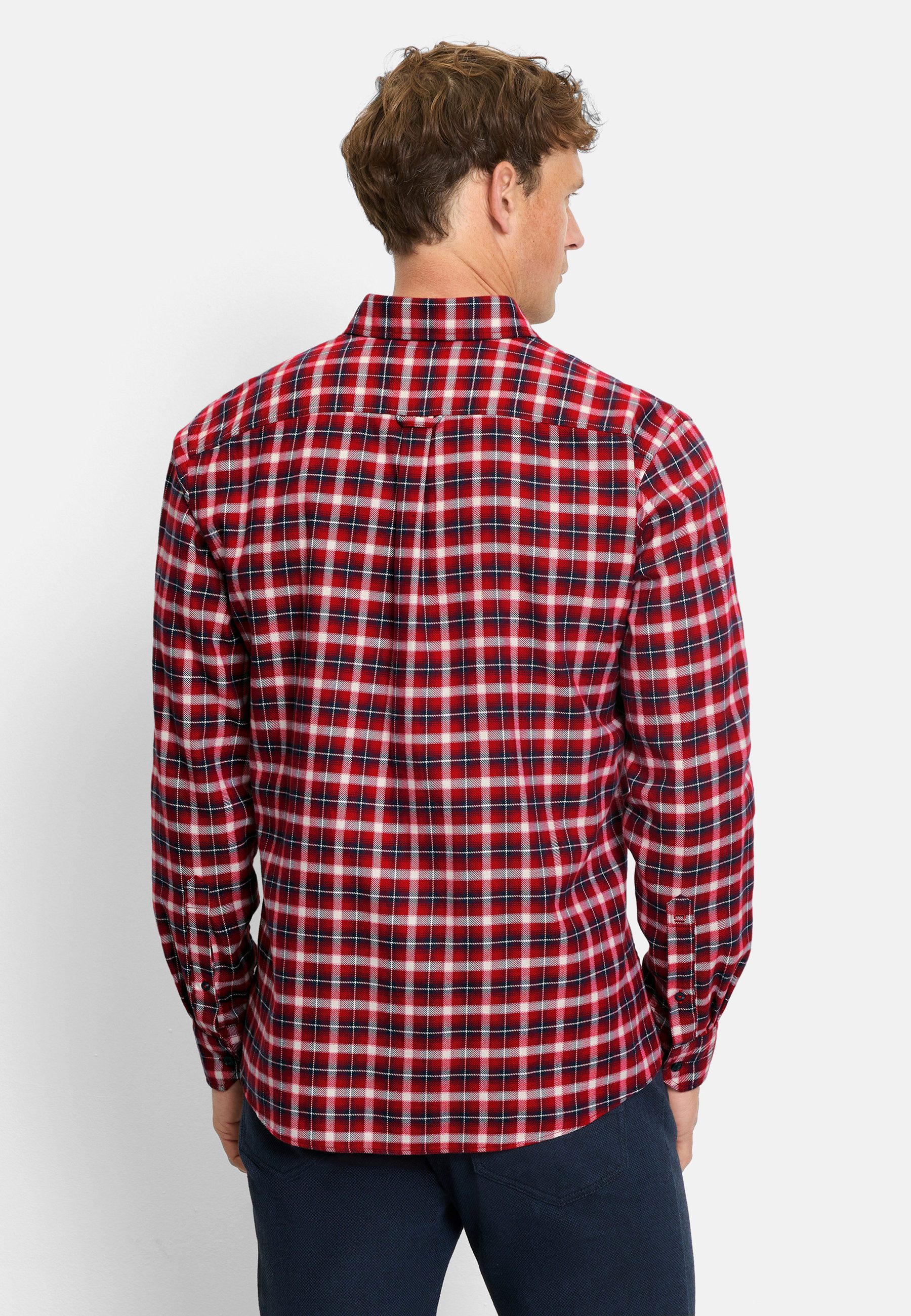 OLYMP Langarmhemd OLYMP Casual, regular fit, Button-down