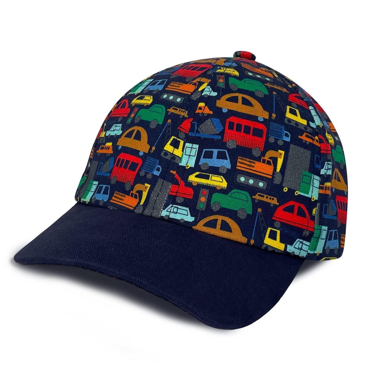 LuxusKollektion Baseball Cap Baseballkappe Jungen Mädchen Snapback Autoabdruck-1 4-6 Jahre