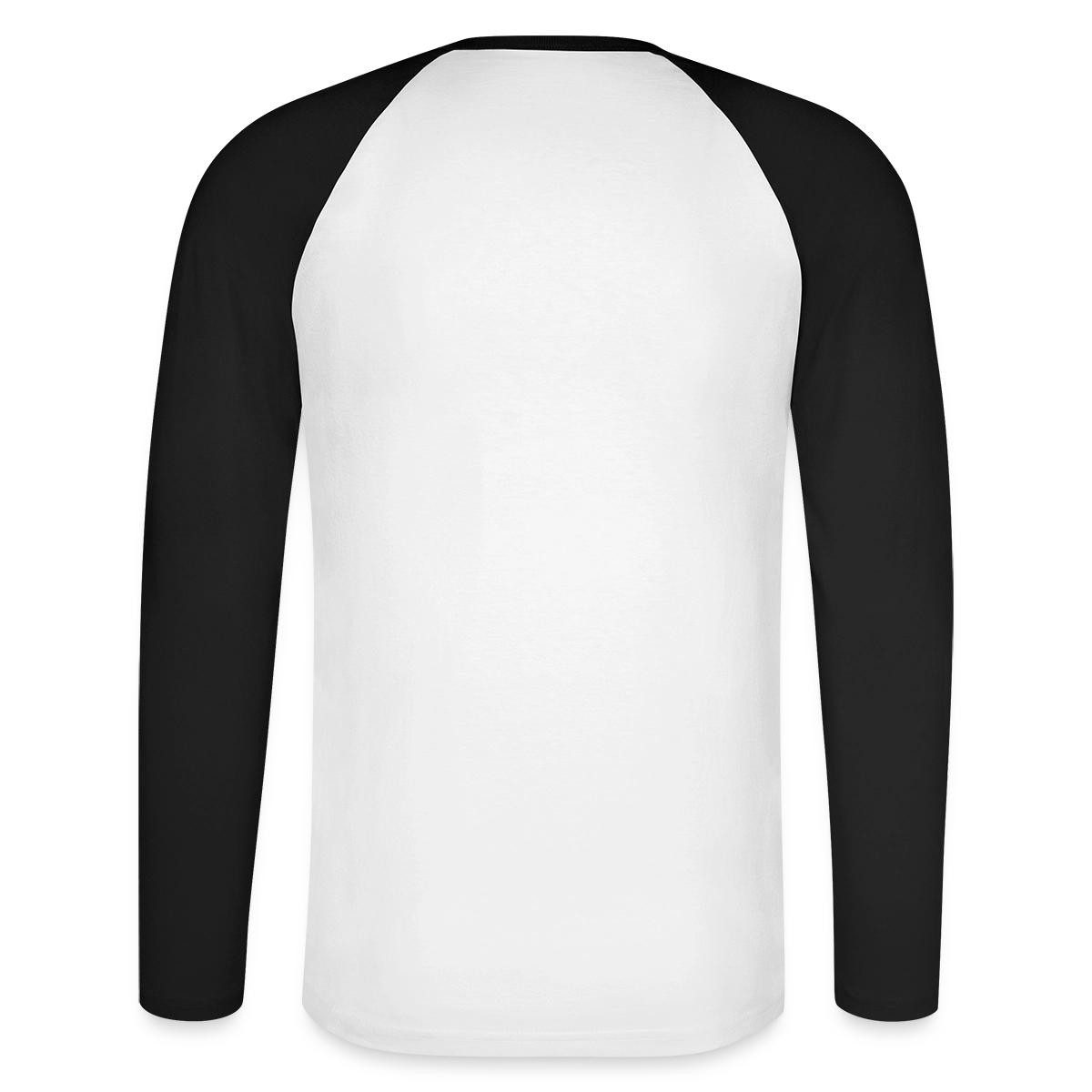 Spreadshirt T-Shirt Star Wars Darth Vader Mit Rotem Lichtschwert Baseball Langarmshirt Her (1-tlg)