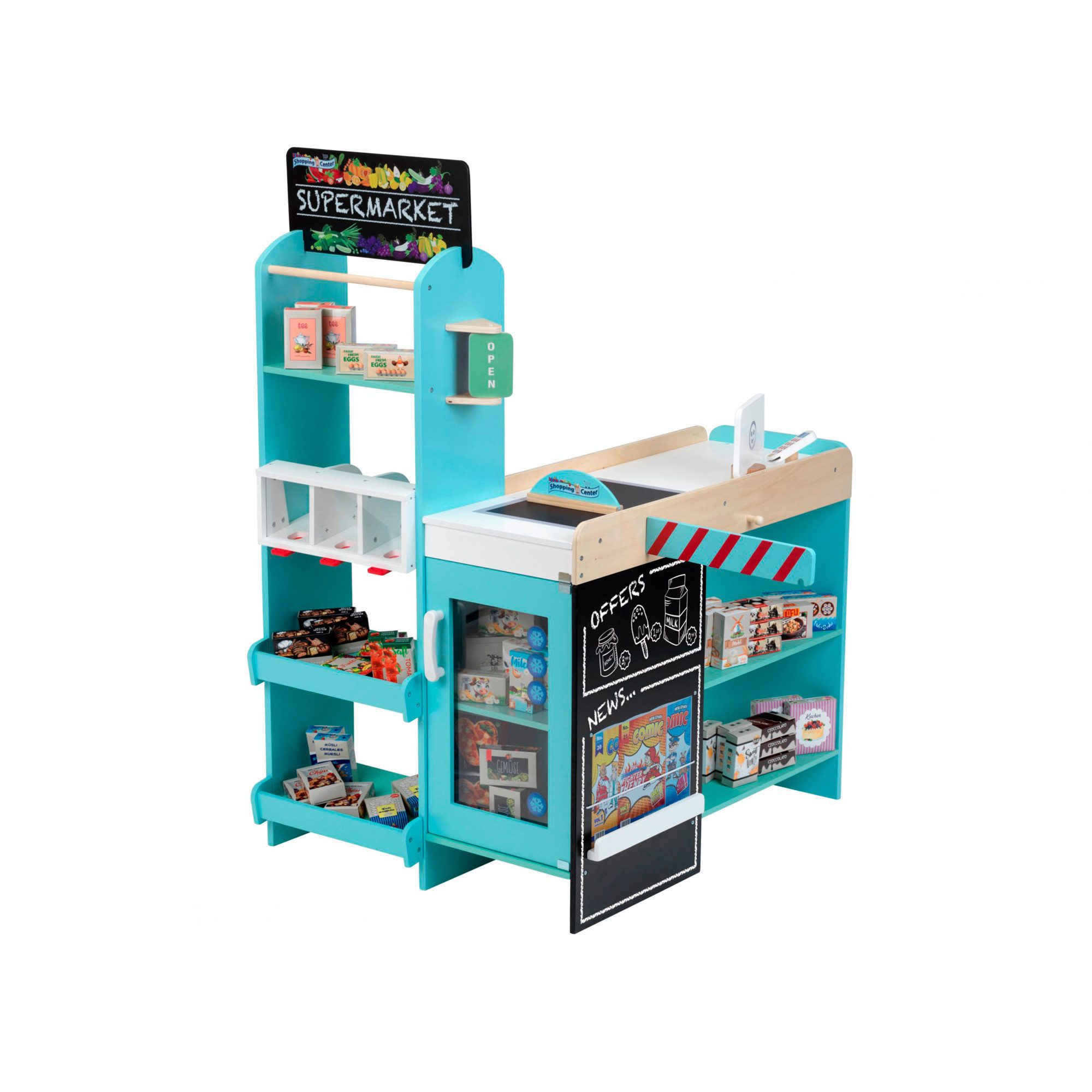 Theo Klein Kaufladen Theo Klein Supermarkt Holz, Kaufladen