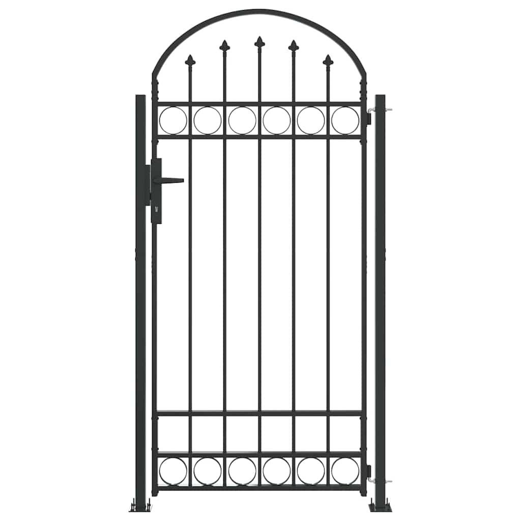 vidaXL Gartentor Zauntor Grau 102 x günstig online kaufen