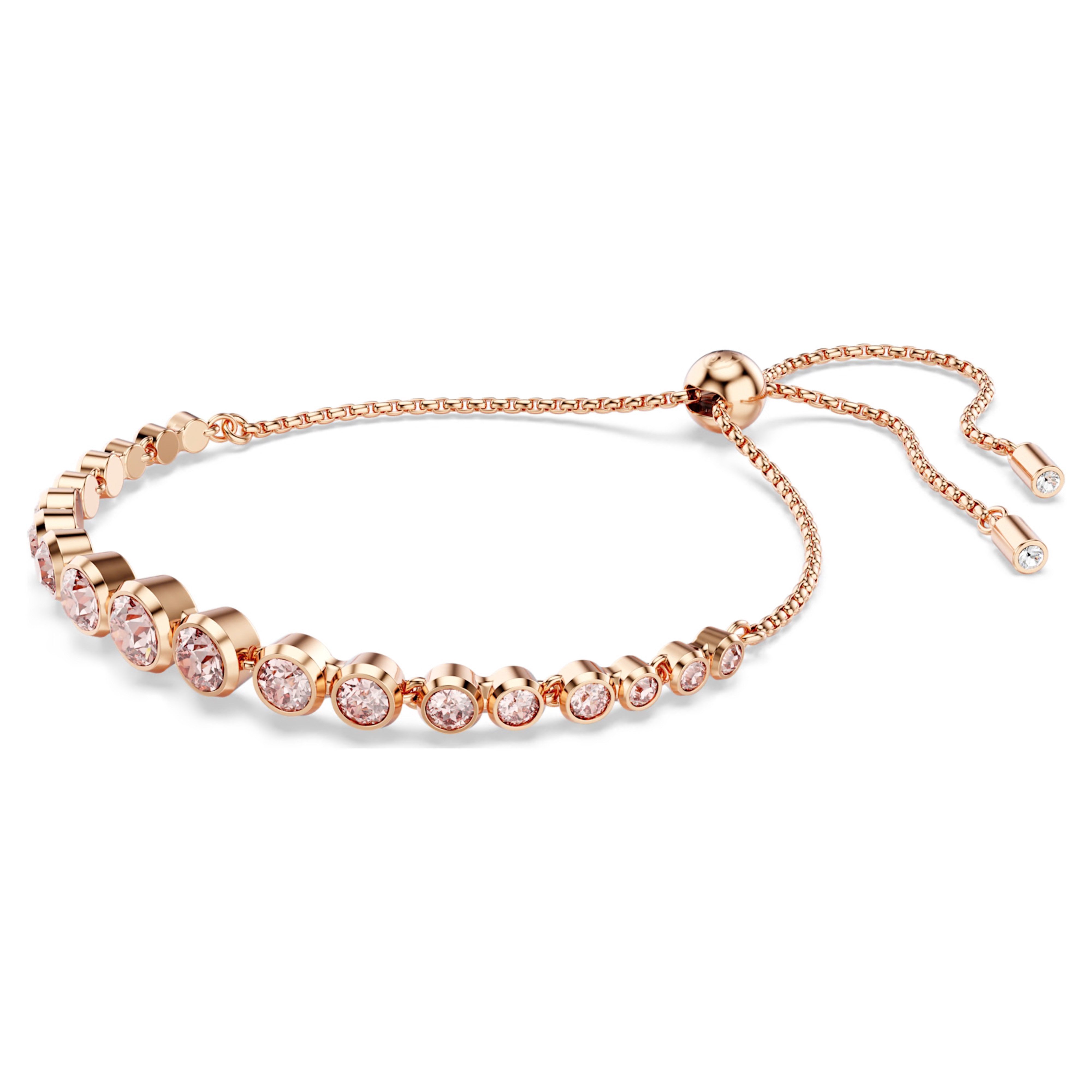 Swarovski Armband Imber Tennis Armband Rundschliffe, 18k Rosévergoldung 571 günstig online kaufen