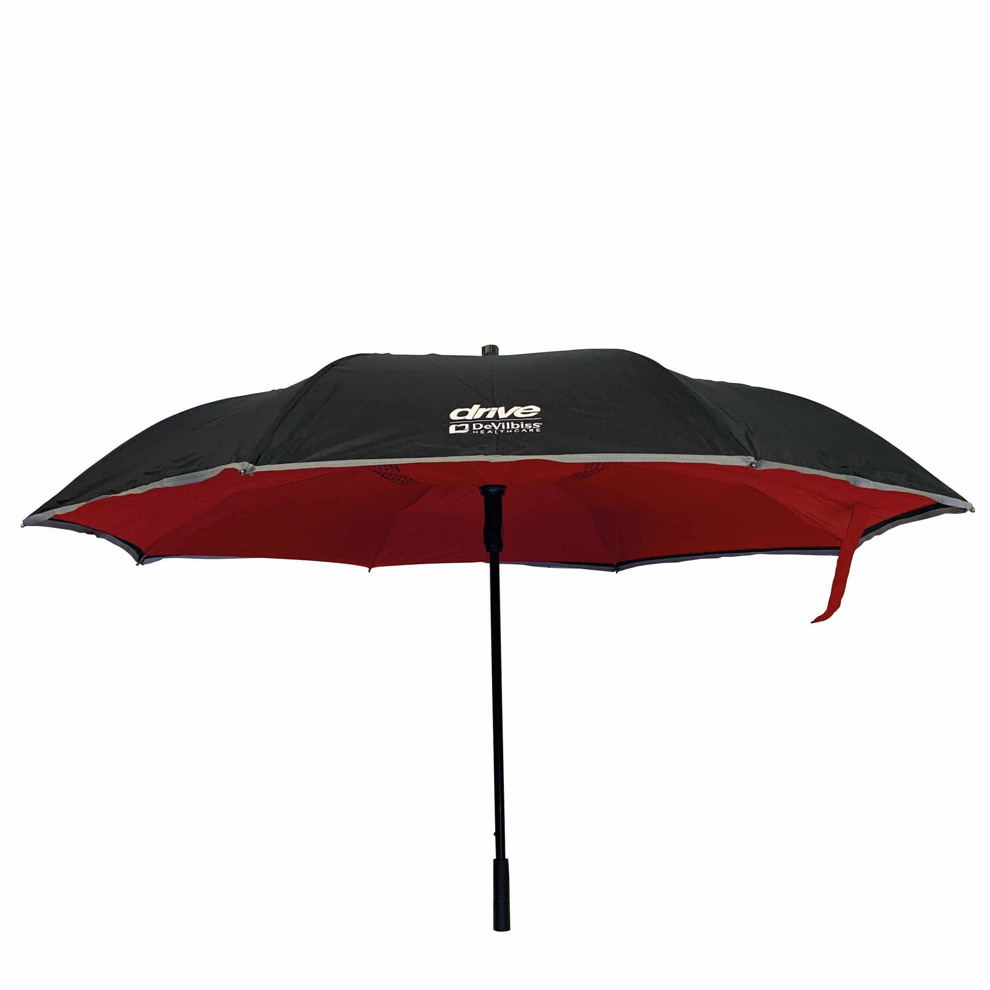 Drive Medical Rollator Drive Regenschirm Reverse für Rollator inkl. Halterung