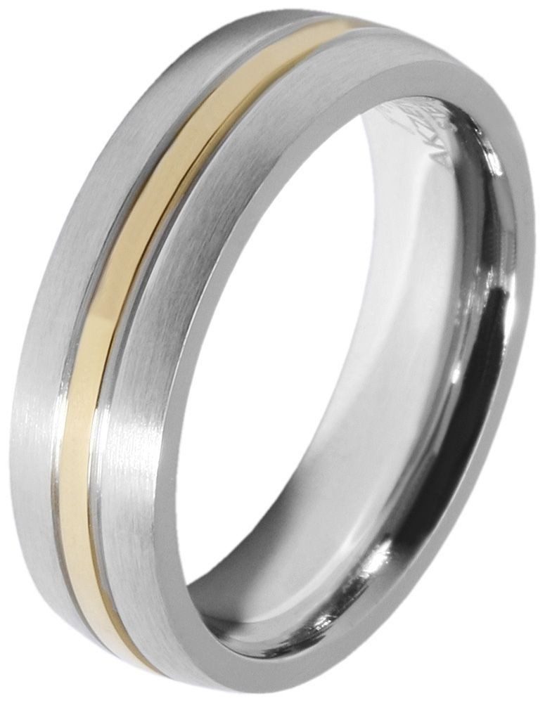 AKZENT Fingerring Judika aus Edelstahl, Unisex, günstig online kaufen