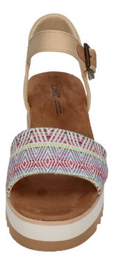 TOMS DIANA 10019728 Riemchensandalette Natural