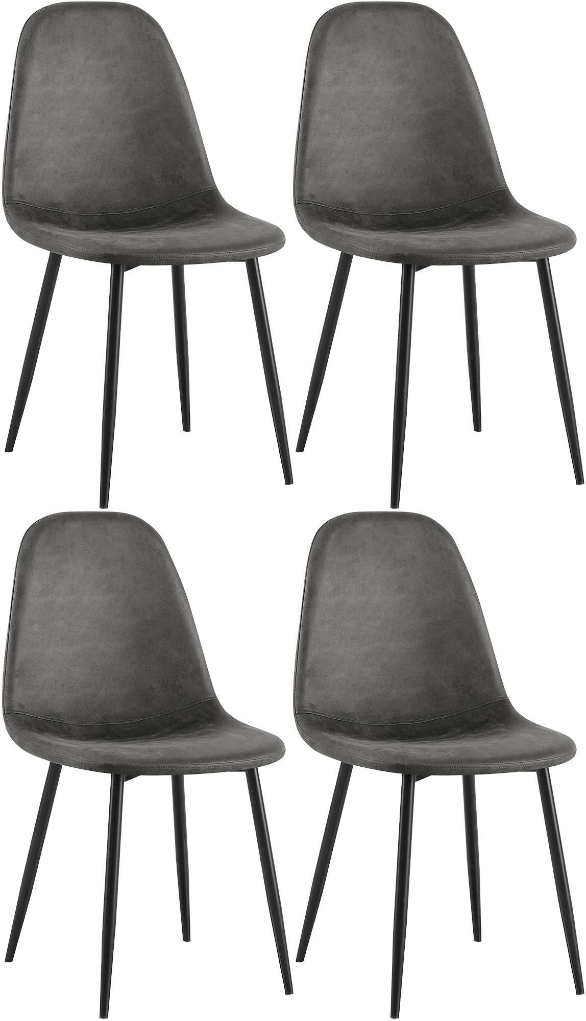 CLP Esszimmerstuhl Napier (4er Set), Metall, günstig online kaufen