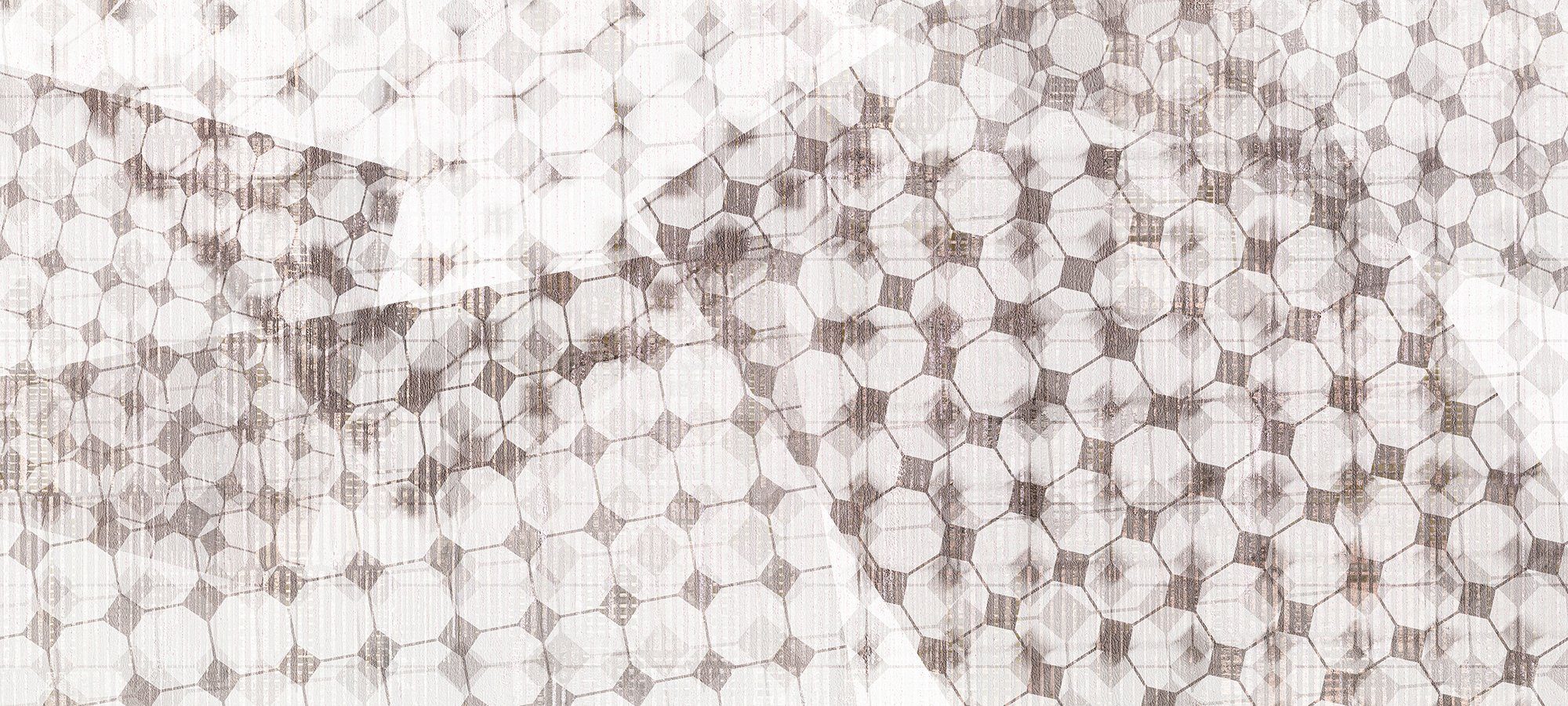 Architects Paper Fototapete Atelier 47 Pattern Art 3, glatt, 3D-Optik, (6 St), Vlies, Wand, Schräge, Decke