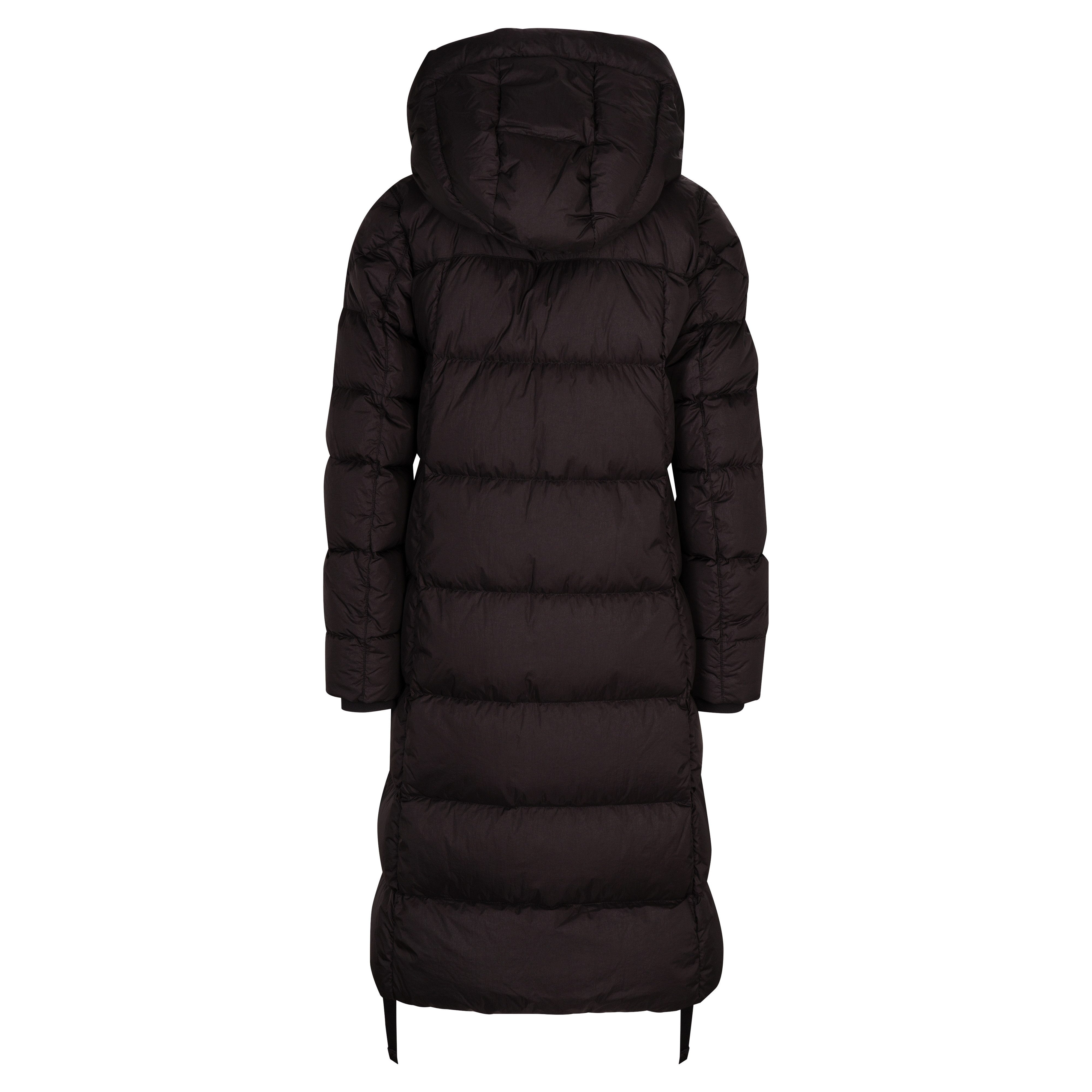 Parajumpers Daunenmantel PJS PANDA - Langer Daunen Mantel Damen Black Schwarz