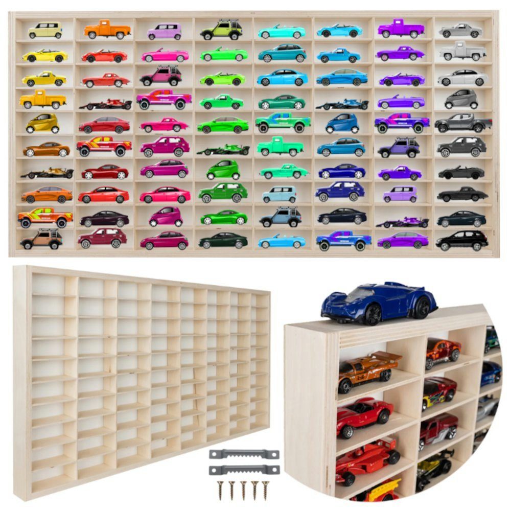 ISO TRADE Mehrzweckregal Holzregal Wandregal, Spar-Set 20-tlg., 80 Fächer S günstig online kaufen